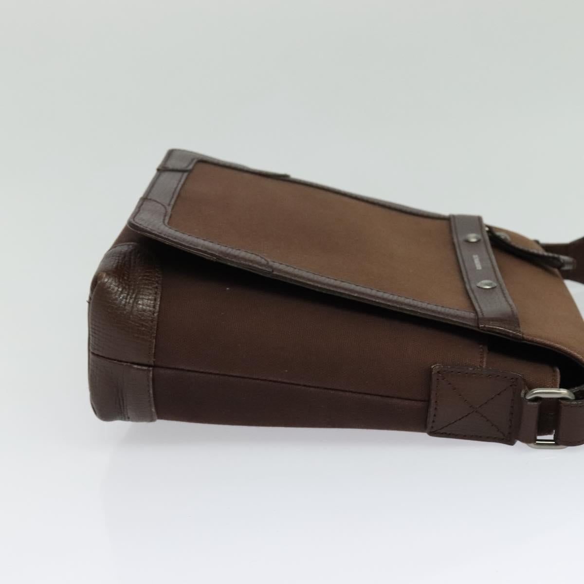 Burberry Canvas Shoulder Bag (Pre-Owned)