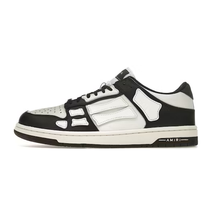 AMIRI Skel Top Low Black White