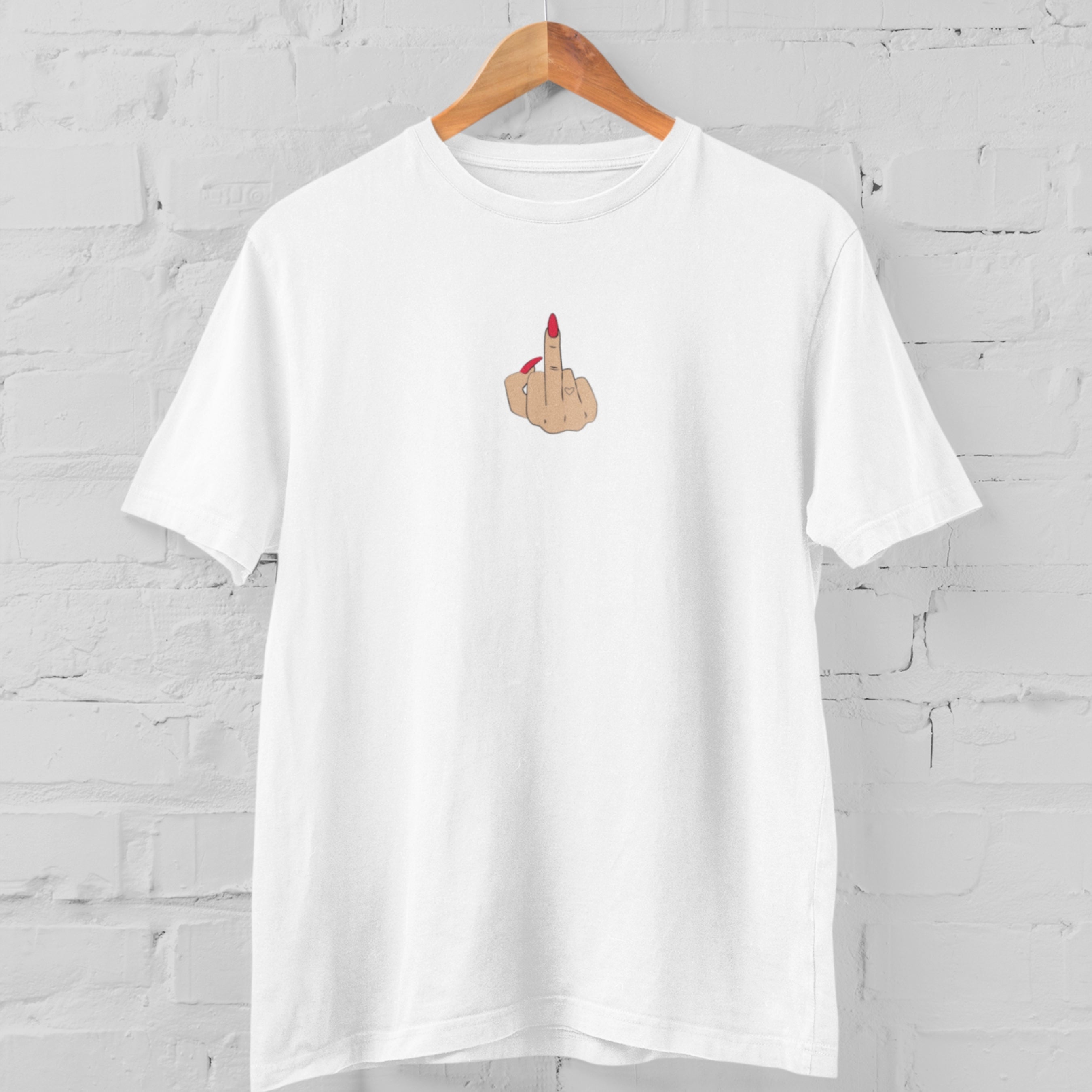 Finger to the world