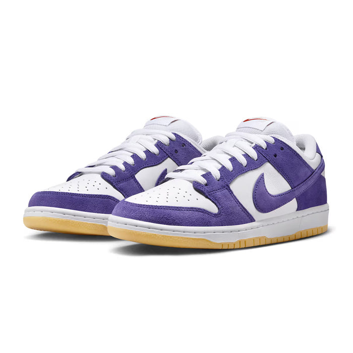 Nike SB Dunk Low Pro ISO Orange Label Court Purple Suede