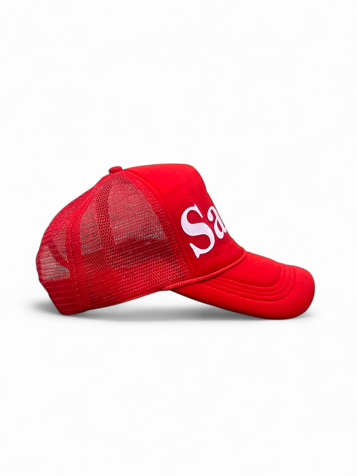 Salty - Mesh trucker cap - Red