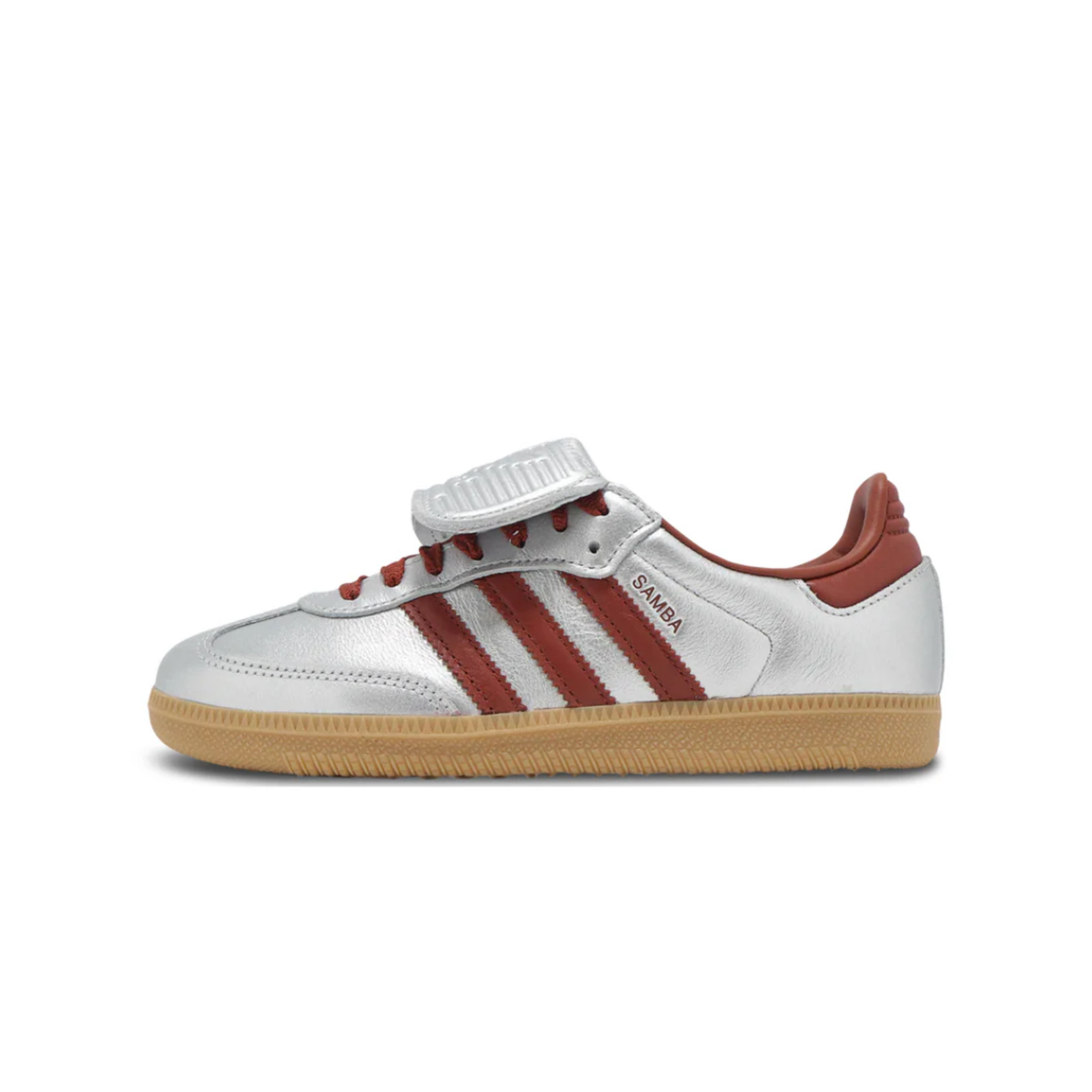 Adidas Samba LT Silver Metallic Ruby Gum (W)