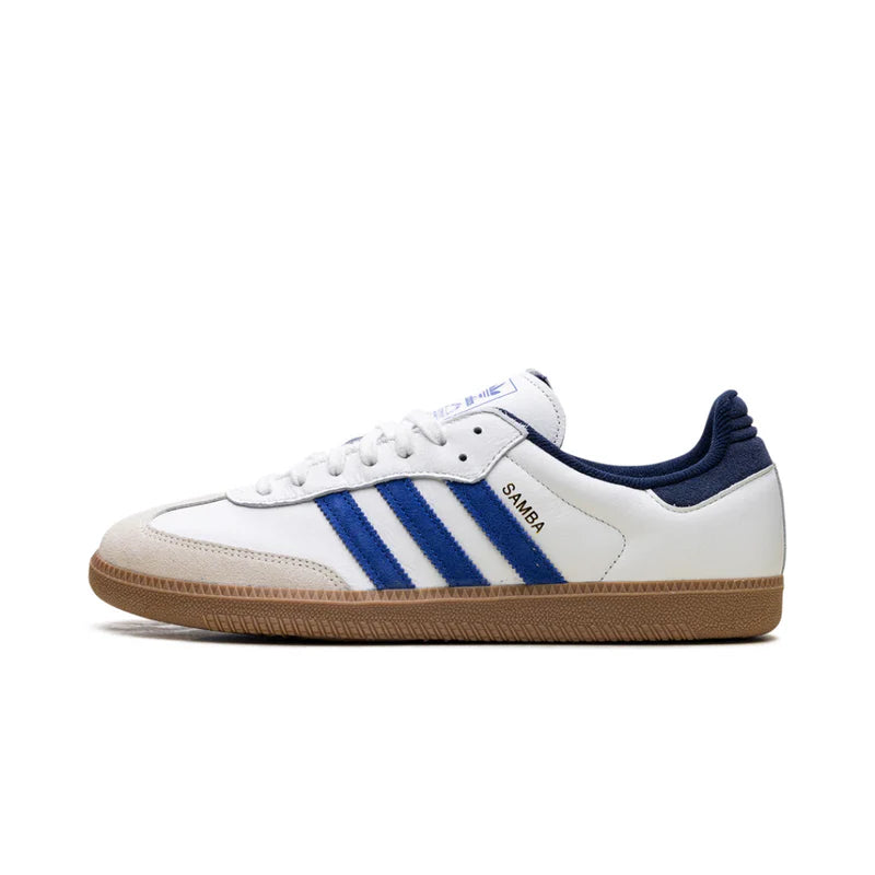 Adidas Samba OG White Royal Blue Night Indigo
