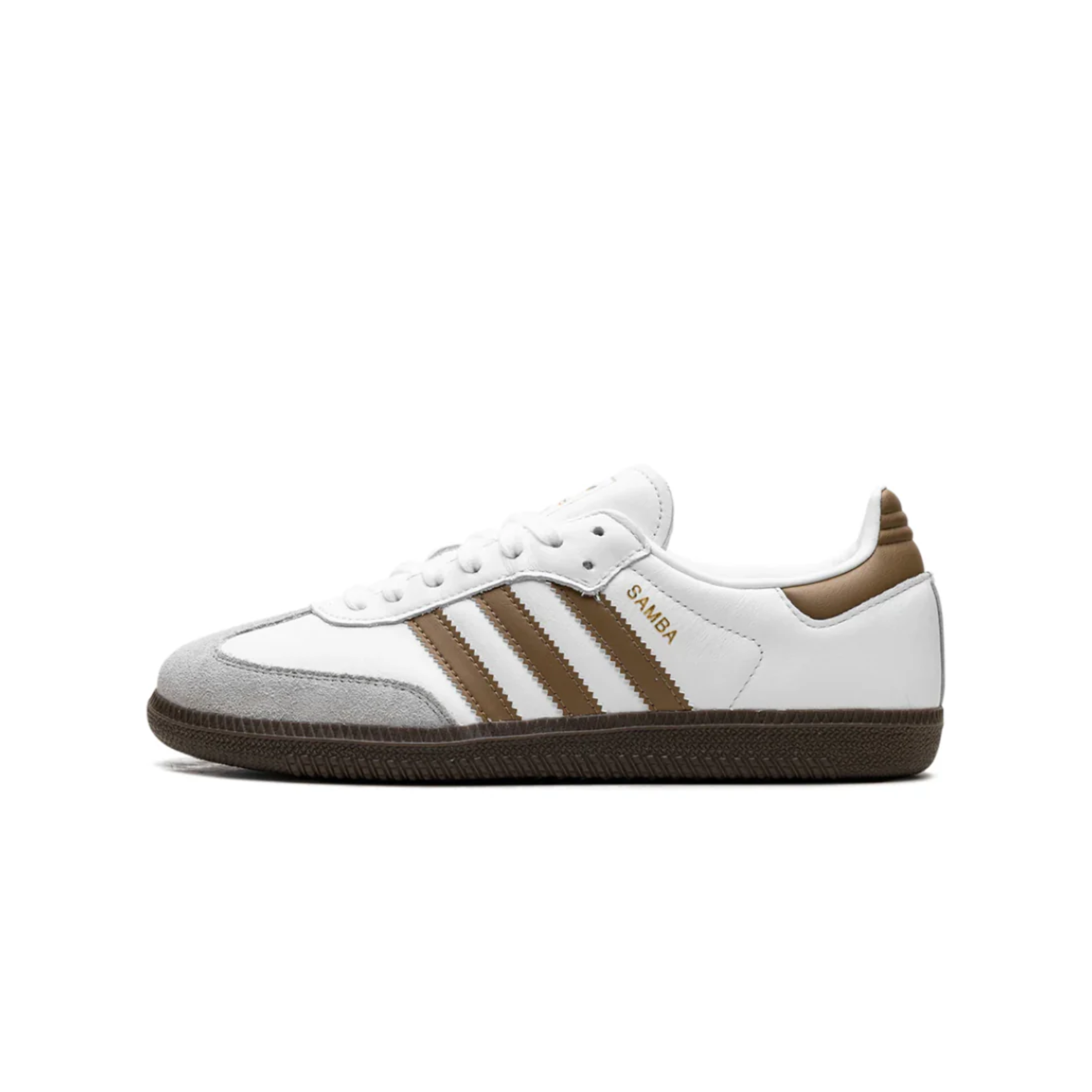 Adidas Samba OG Cloud White Brown Desert