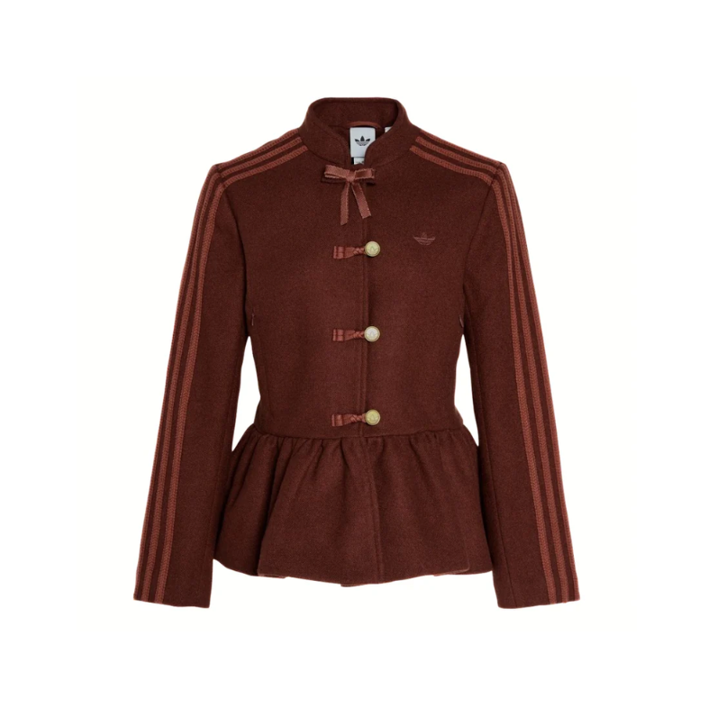 adidas Womens New Year Jacket Jacket Brown (Asia Sizing)