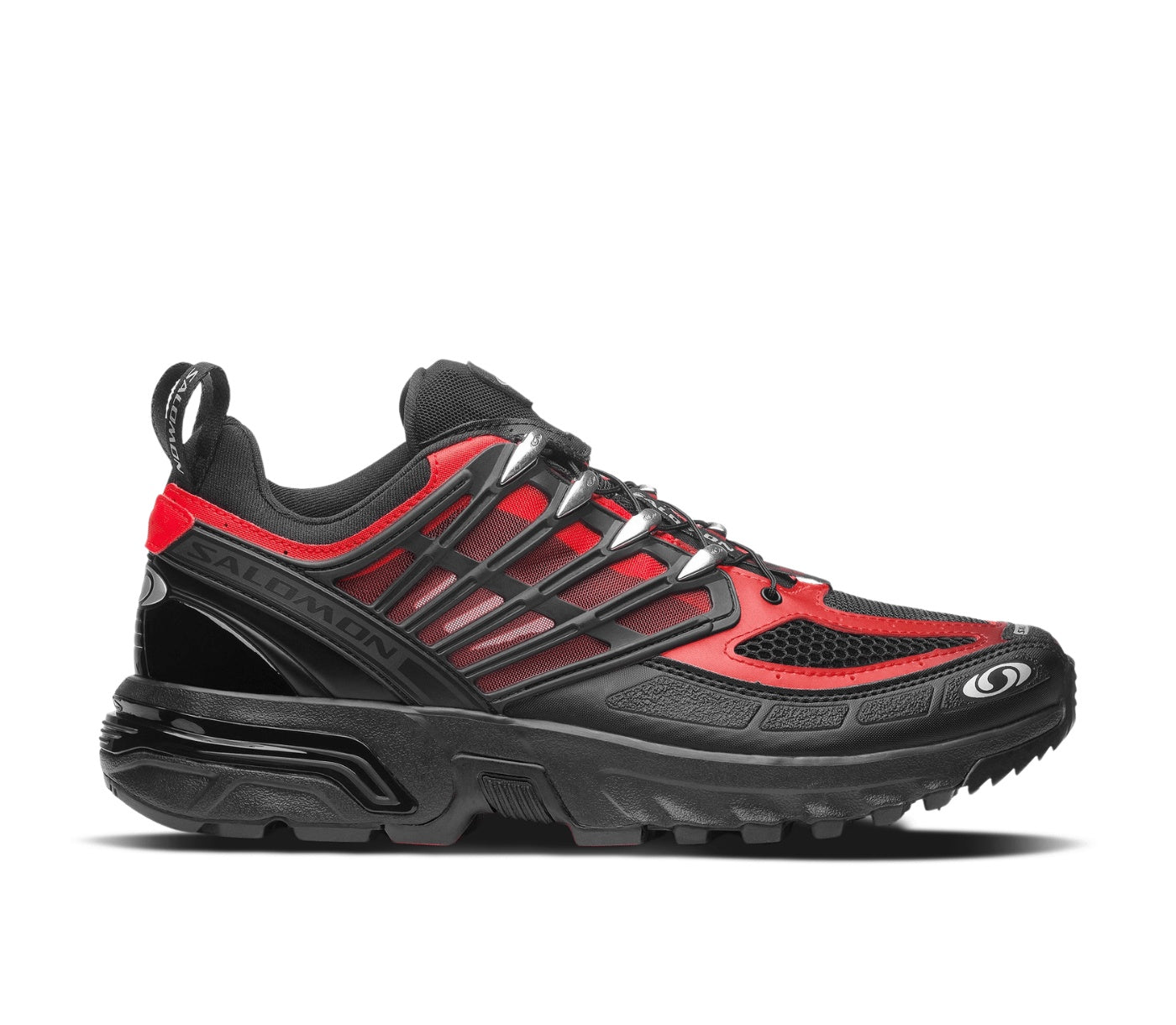 Salomon ACS Pro Black Flame Scarlet