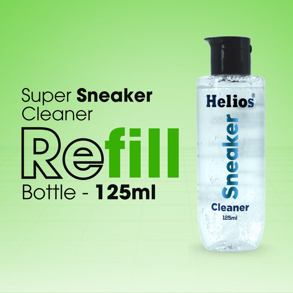 Helios Super Sneaker Cleaner Refill Bottle - 125 ML