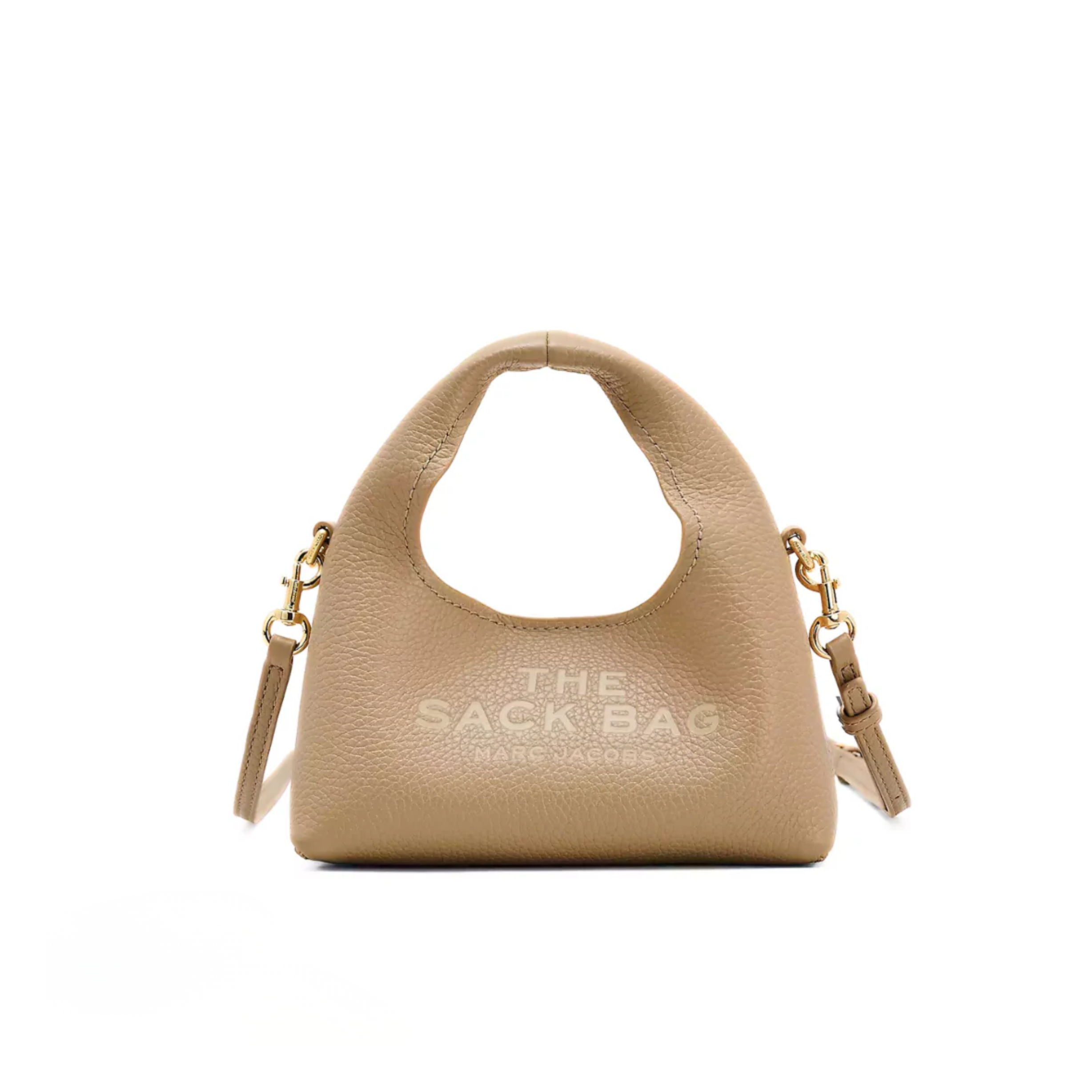Marc Jacobs The Micro Crossbody Sack Bag camel