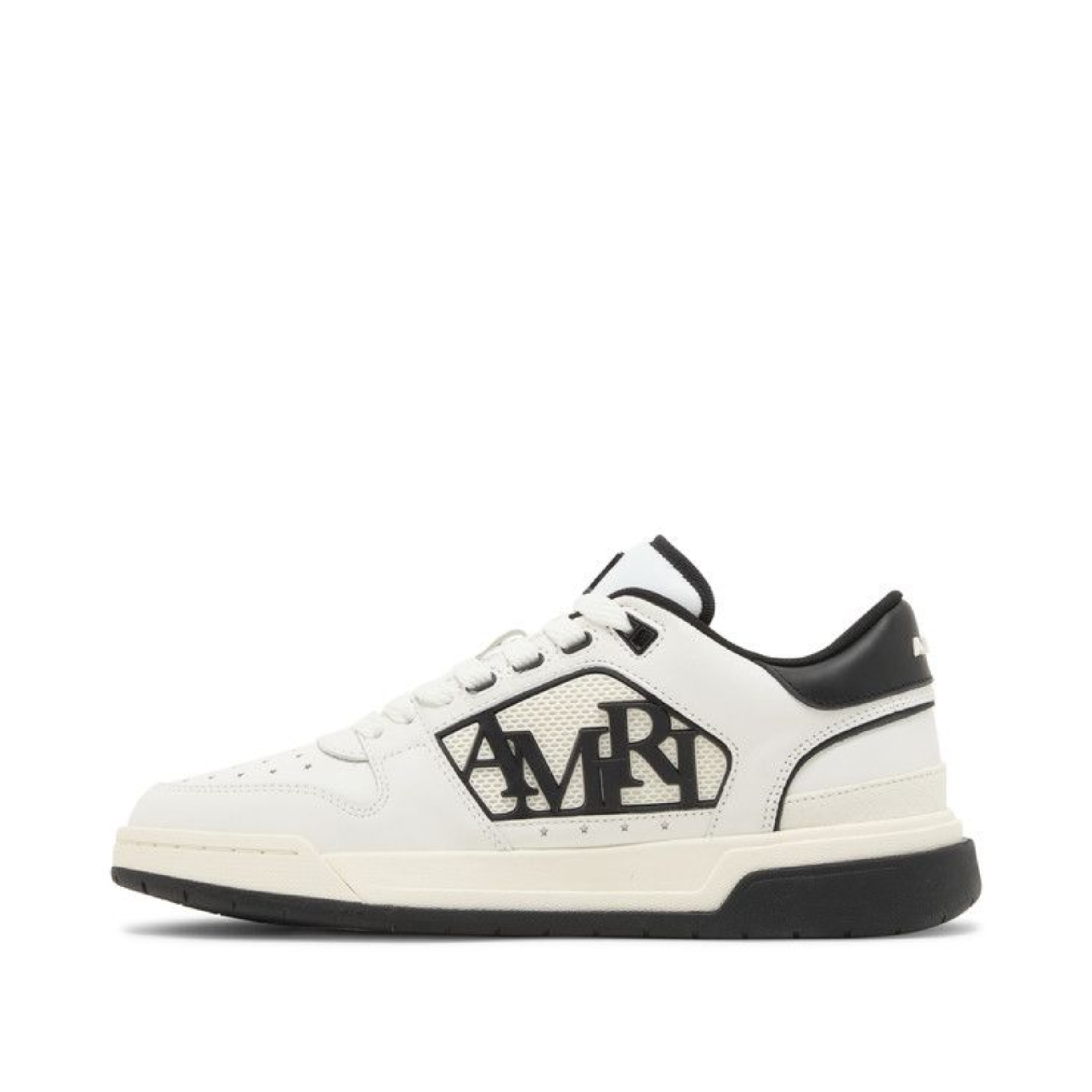 Amiri classic low white black