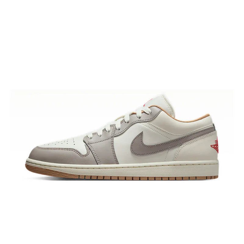 Air Jordan 1 Low Sail College Grey Rattan