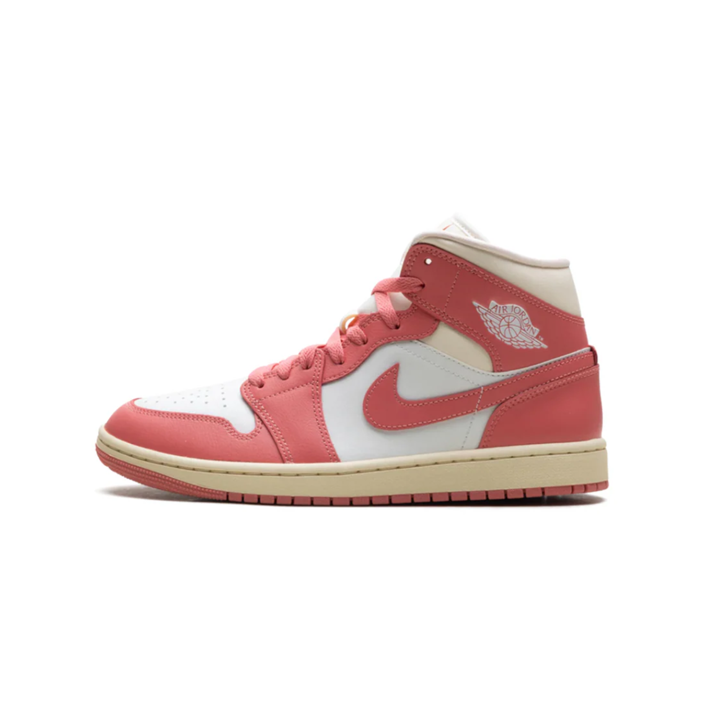 NIKE Air Jordan 1 Mid Strawberries and Cream (W)