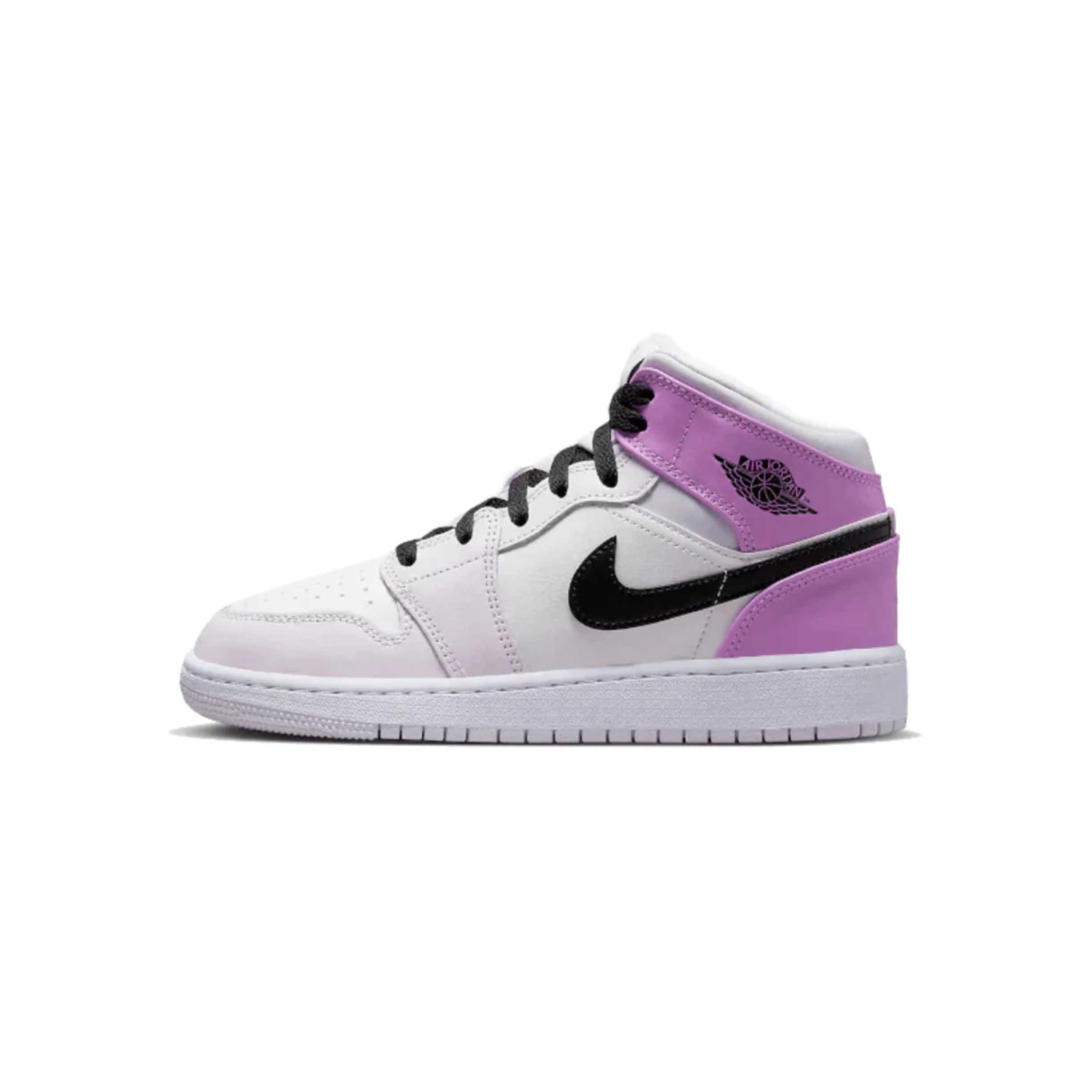 NIKE Air Jordan 1 Mid Barely Grape (GS)