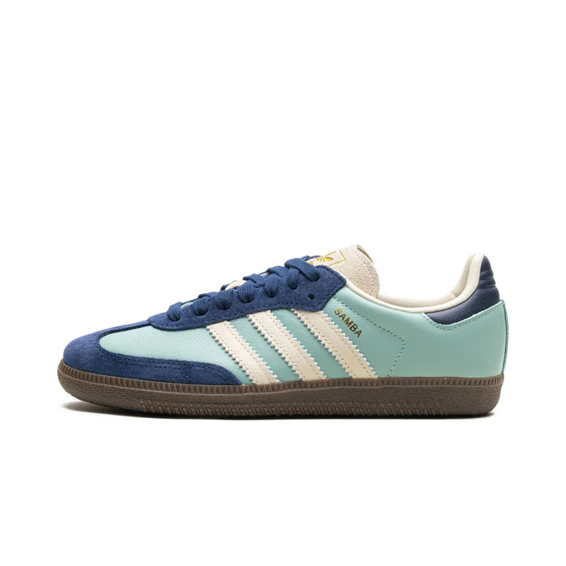 Adidas Samba OG Hazy Green Night Indigo (W)