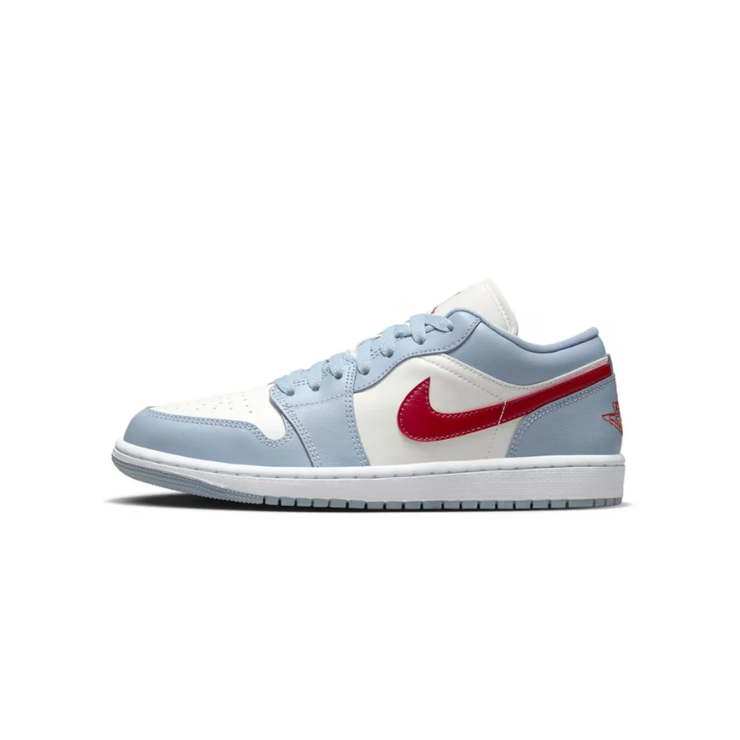 nike Air Jordan 1 Low Blue Whisper Dune Red (W)