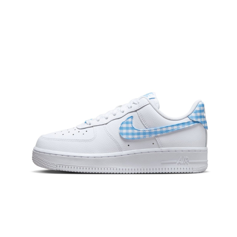Air Force 1 Low '07 Essential White University Blue Gingham