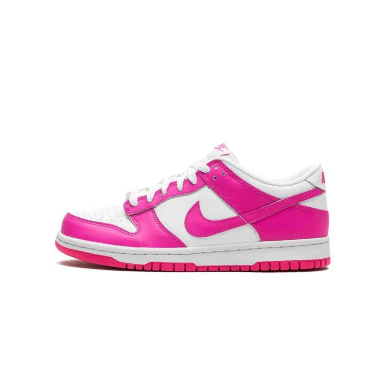 NIKE DUNK LOW LASER FUCHSIA (GS) Available at Pick your kiicks.