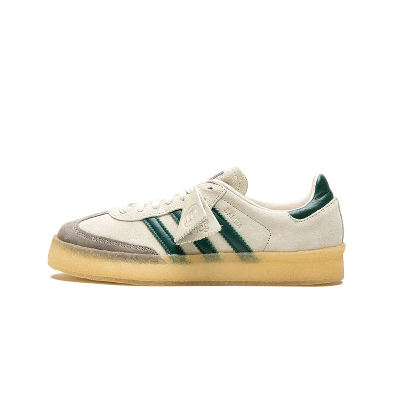 Adidas Clarks 8th Street Samba by Ronnie Fieg Chalk White Green