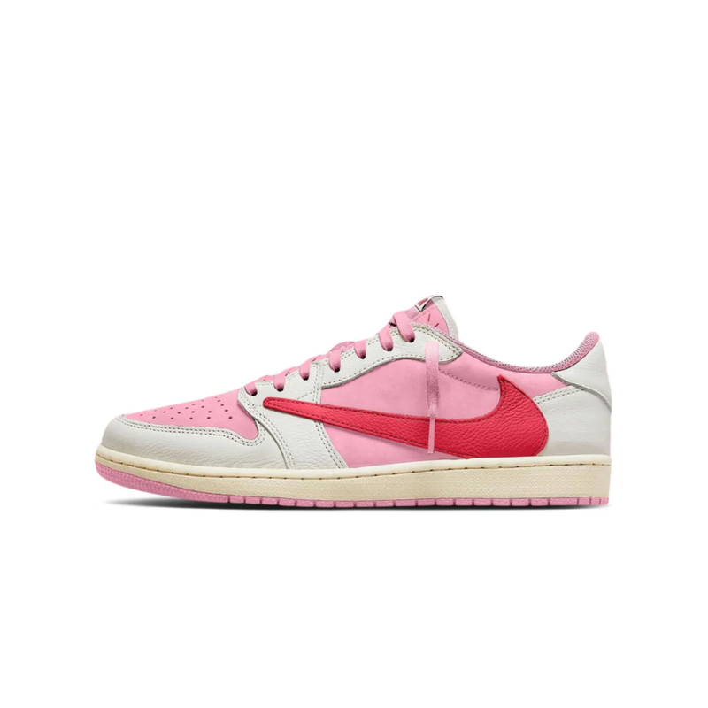 NIKE AIR Jordan 1 Retro Low OG SP Travis Scott Sail Tropical Pink