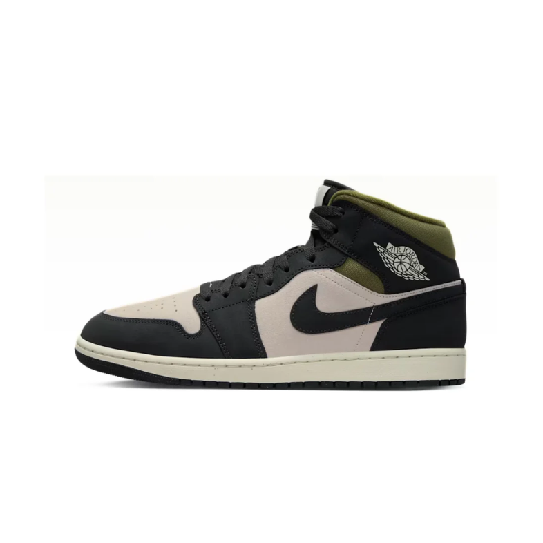 NIKE AIR Jordan 1 Mid SE Off Noir Medium Olive