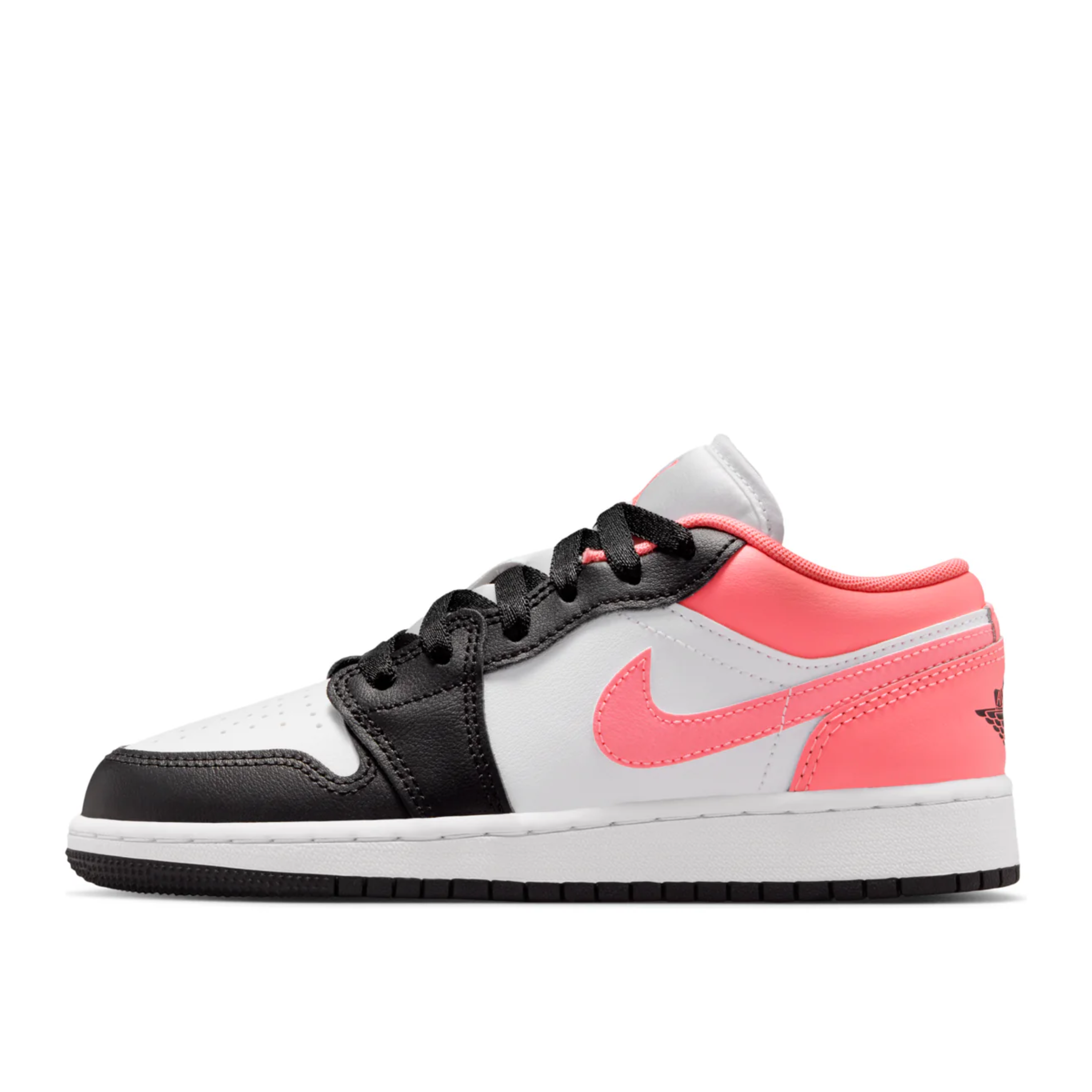 NIKE Jordan 1 Low Black Pink Gaze (GS)