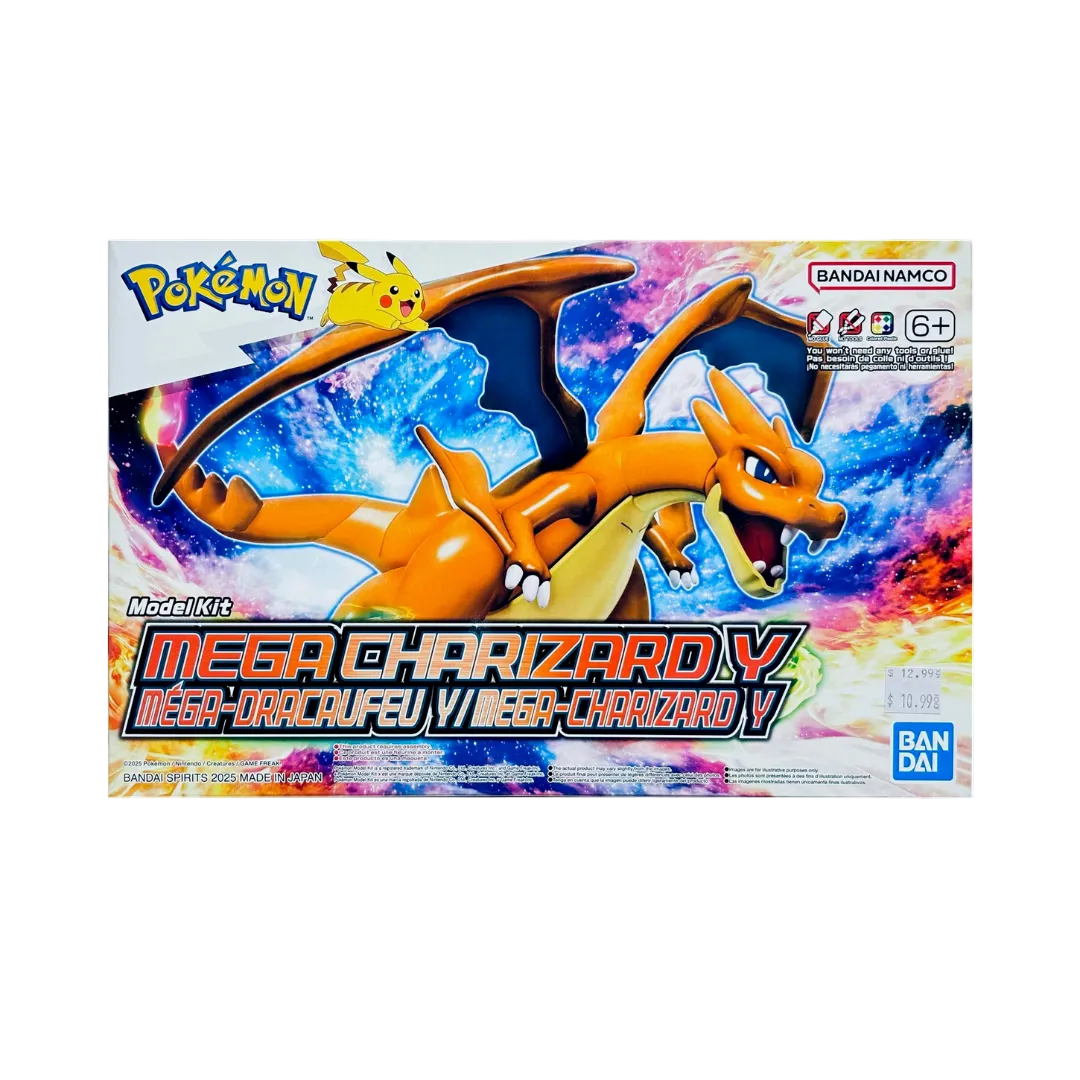 POKEMON PLASTIC MODEL COLLECTION SELECT SERIES MEGA CHARIZARD Y