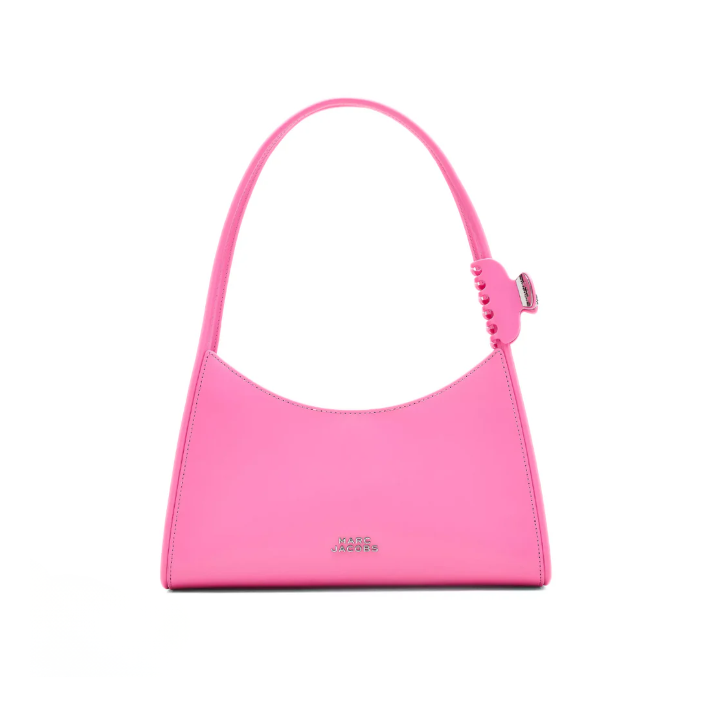 Marc Jacobs The Glam Claw Clip Shoulder Bow pink