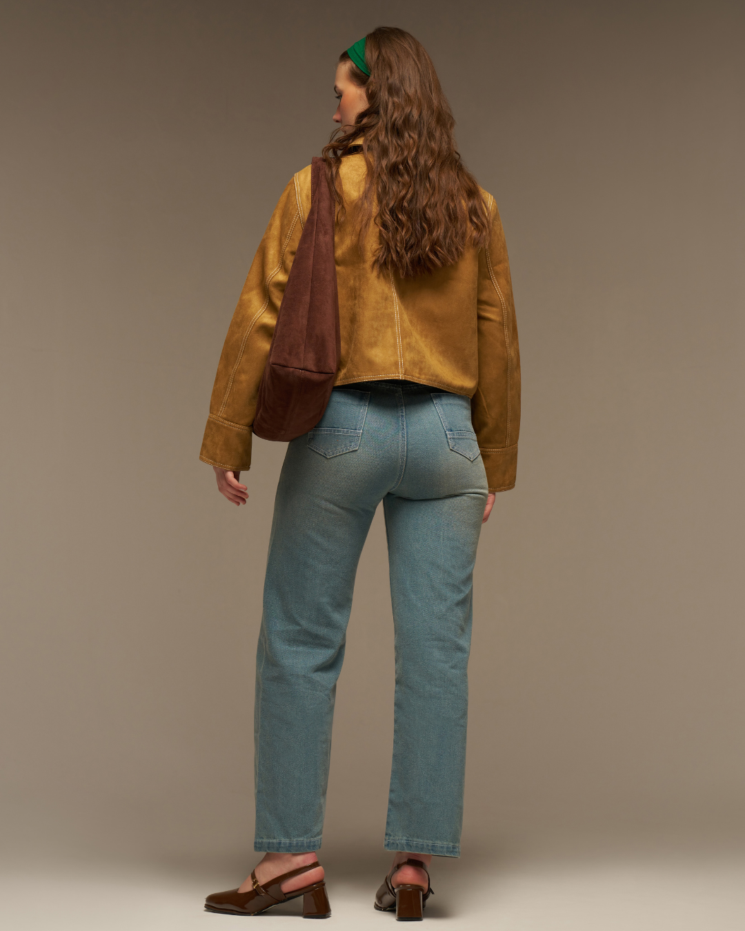 Missing Genes Soft Sage High Rise Denim
