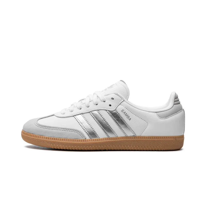 Adidas Samba OG White Silver Metallic Grey (W)