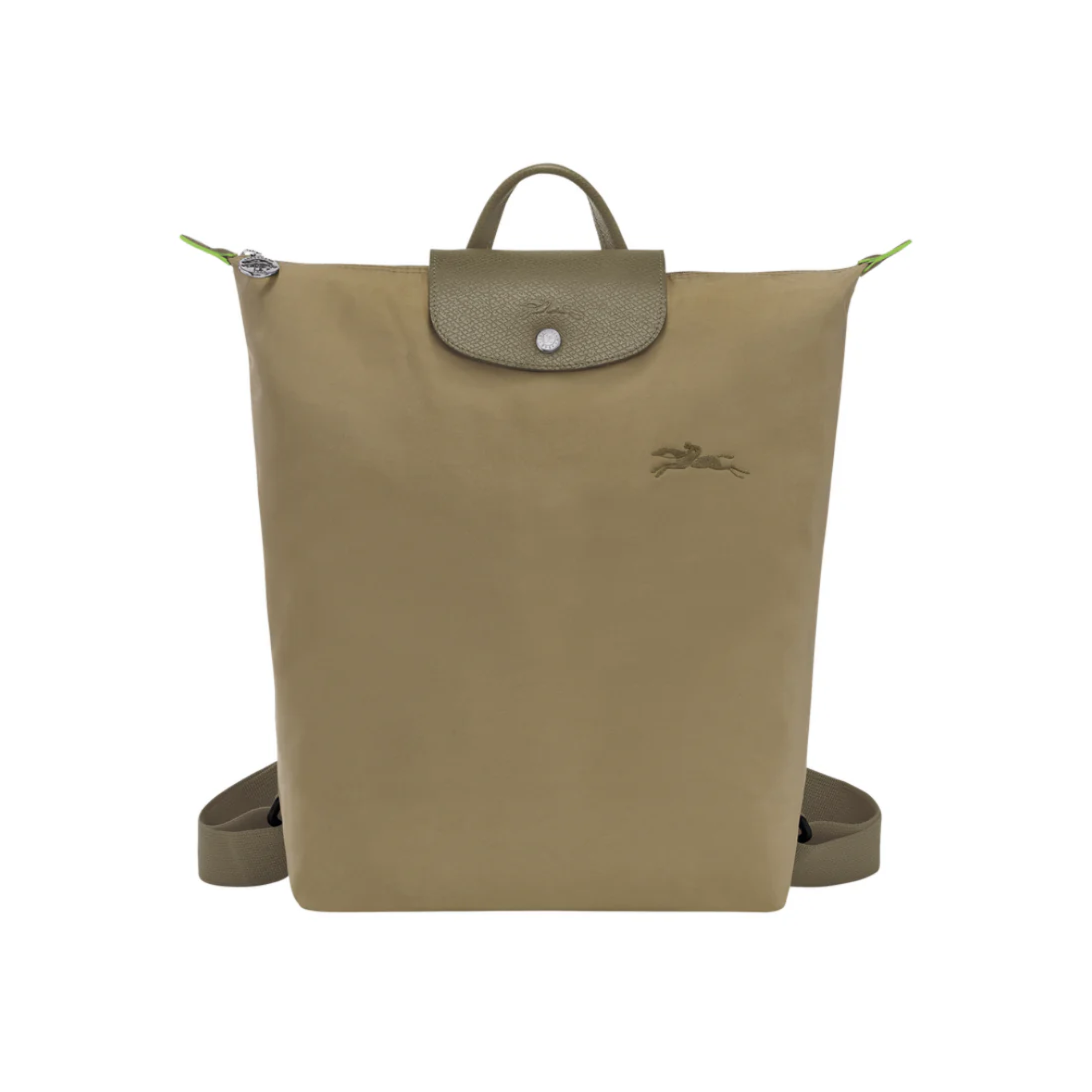LONGCHAMP Le Pliage Green M Backpack Canvas