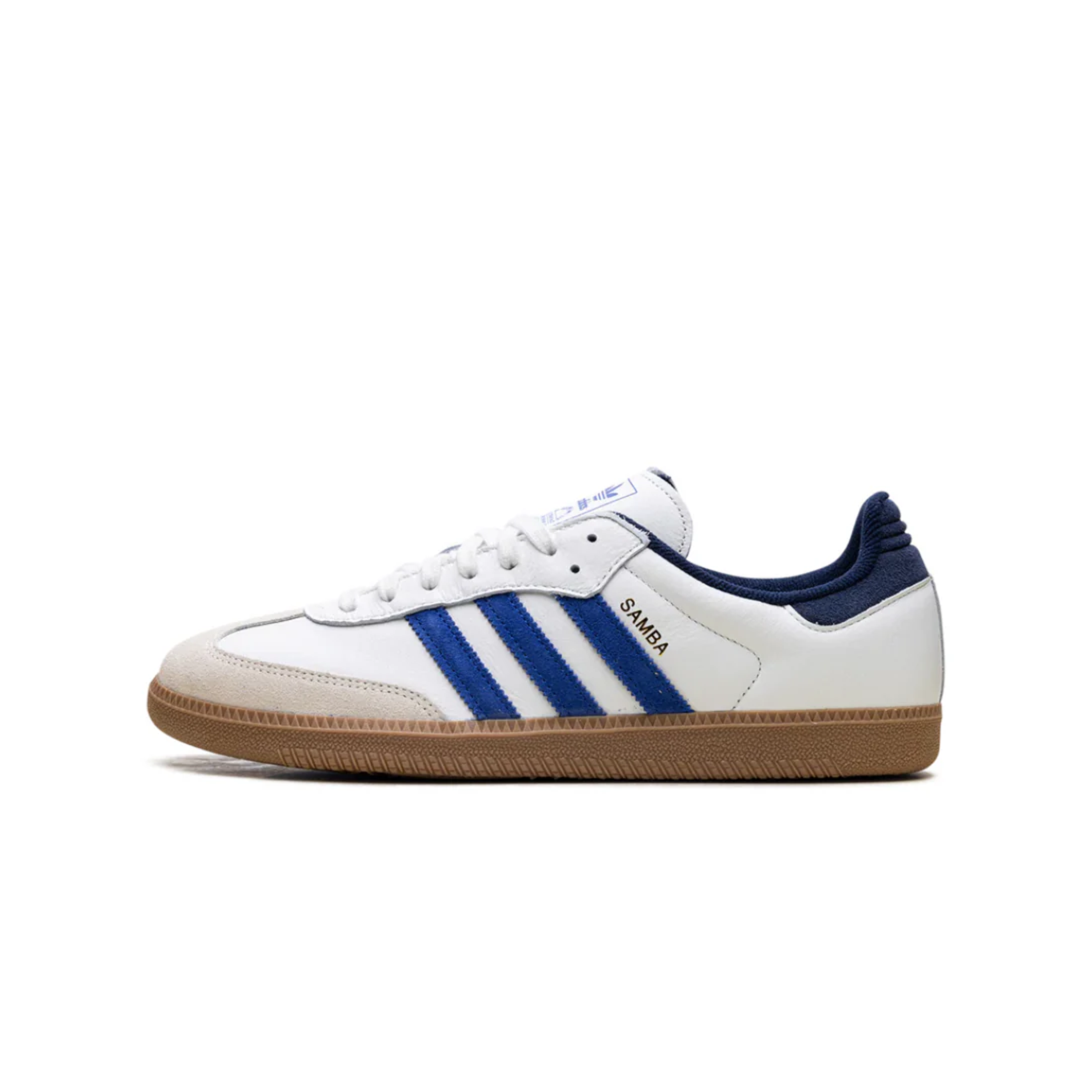Adidas Samba OG White Royal Blue Night Indigo