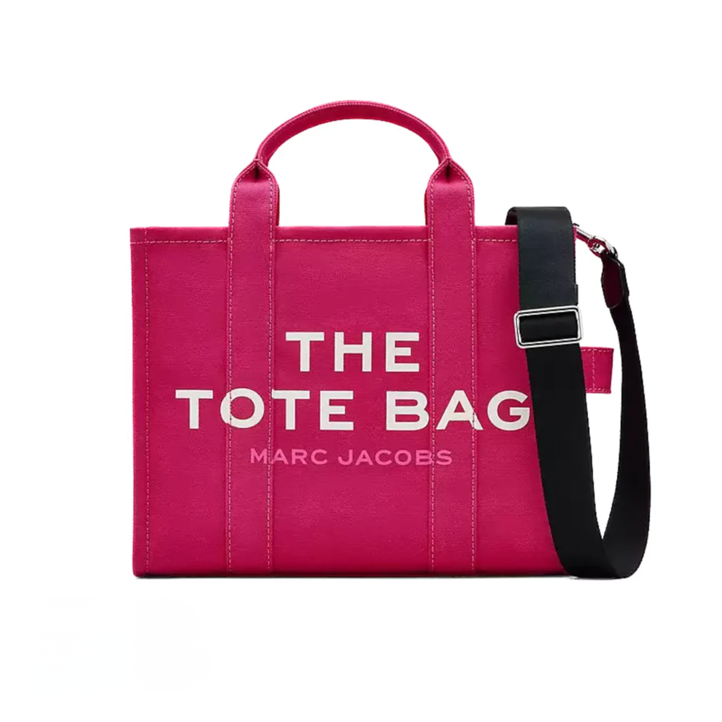 Marc Jacobs The Canvas Medium Tote Bag raspberry pinka