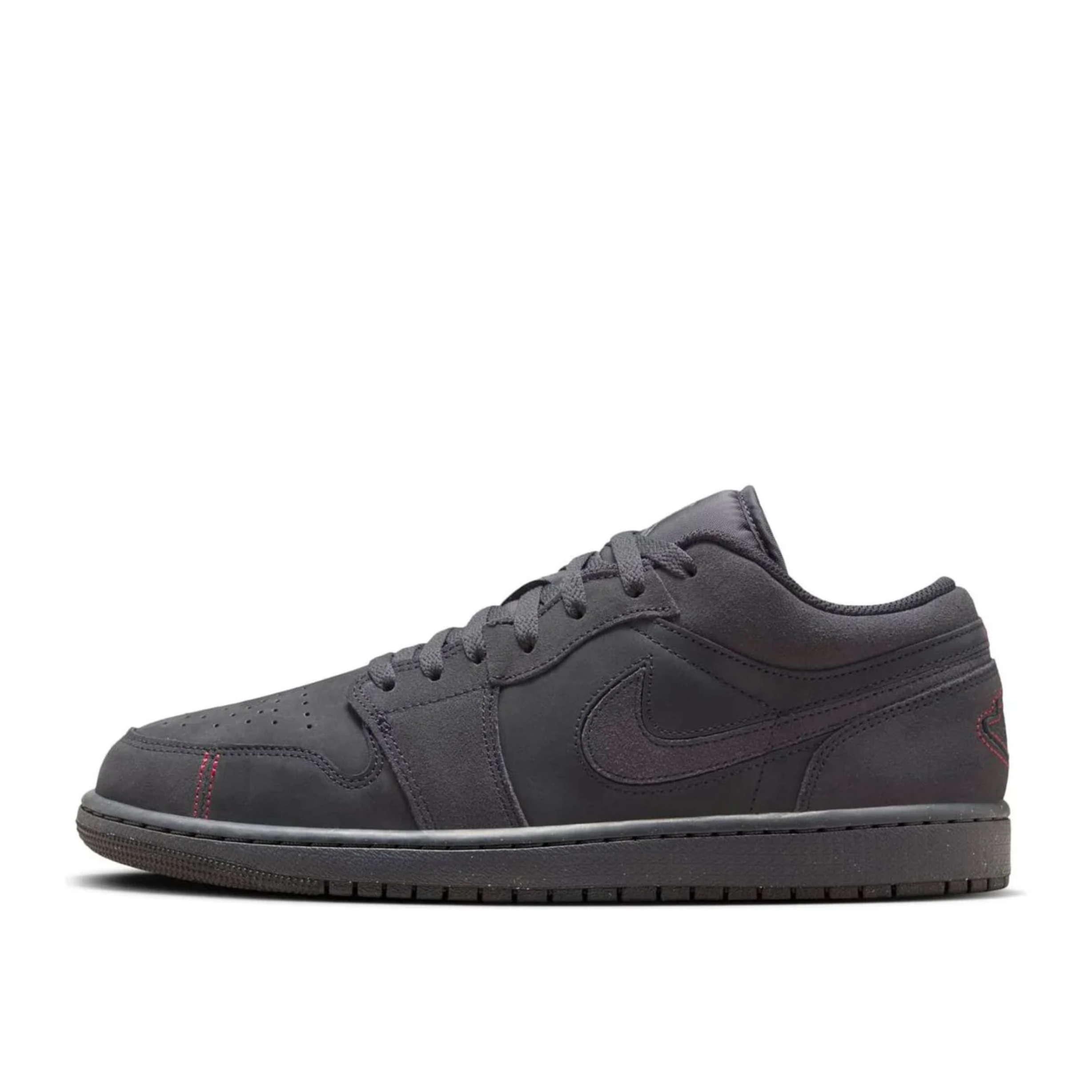 NIKE Air Jordan 1 Low SE Craft Dark Smoke Grey Varsity Red