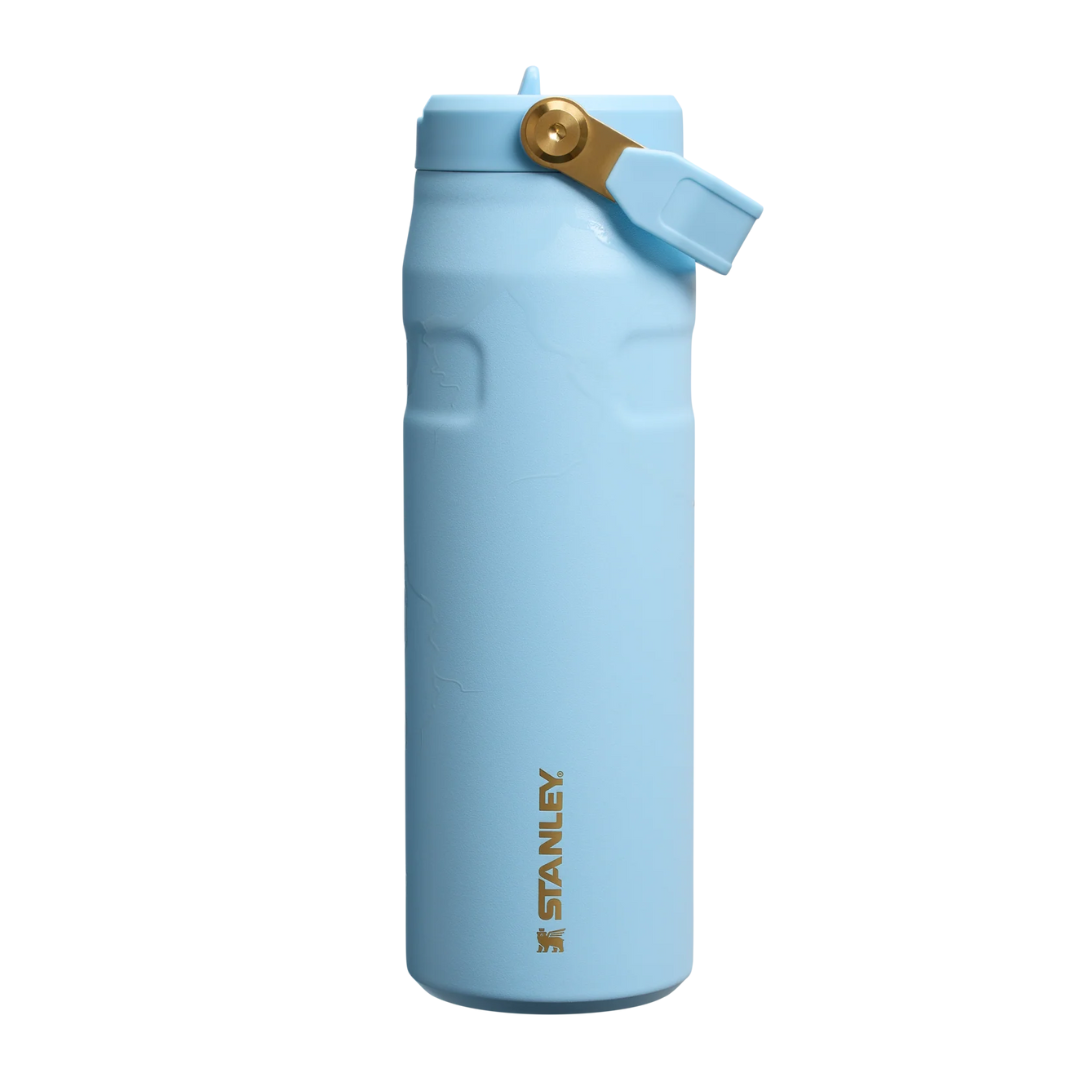 STANLEY x Messi Bottle 1913 IceFlow Flip Straw Messi Striker Blue 24 oz