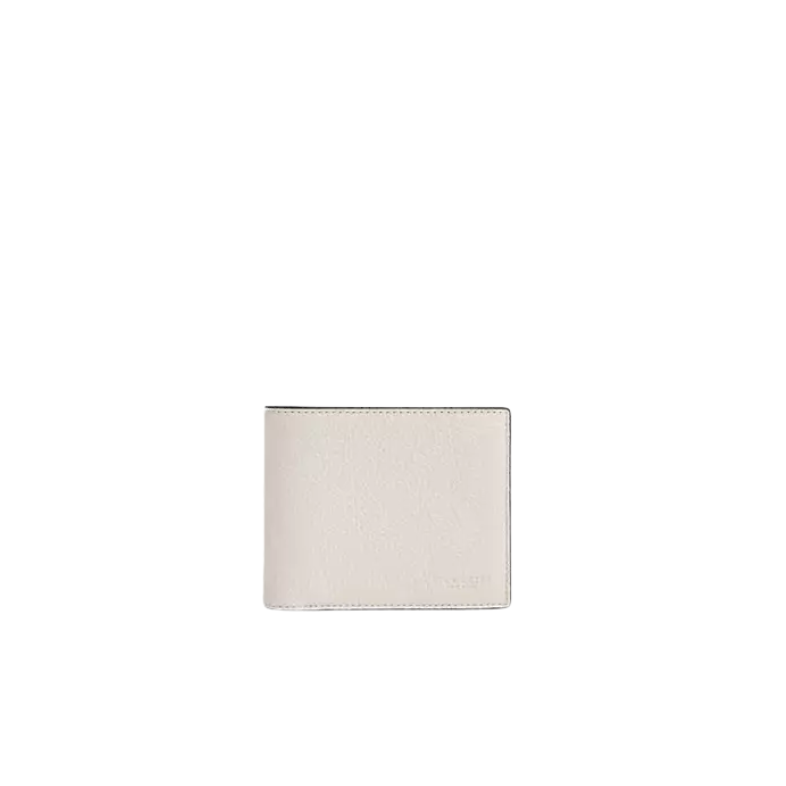 COACH pebbled leather 3 IN 1 WALLET