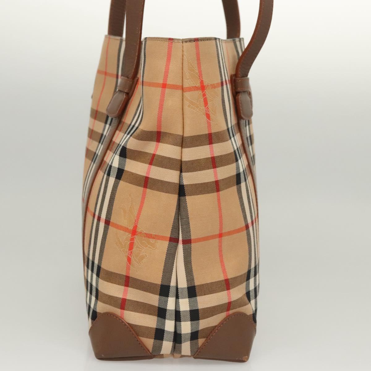 Burberry Nova Check Canvas Tote Bag (Pre-Owned)