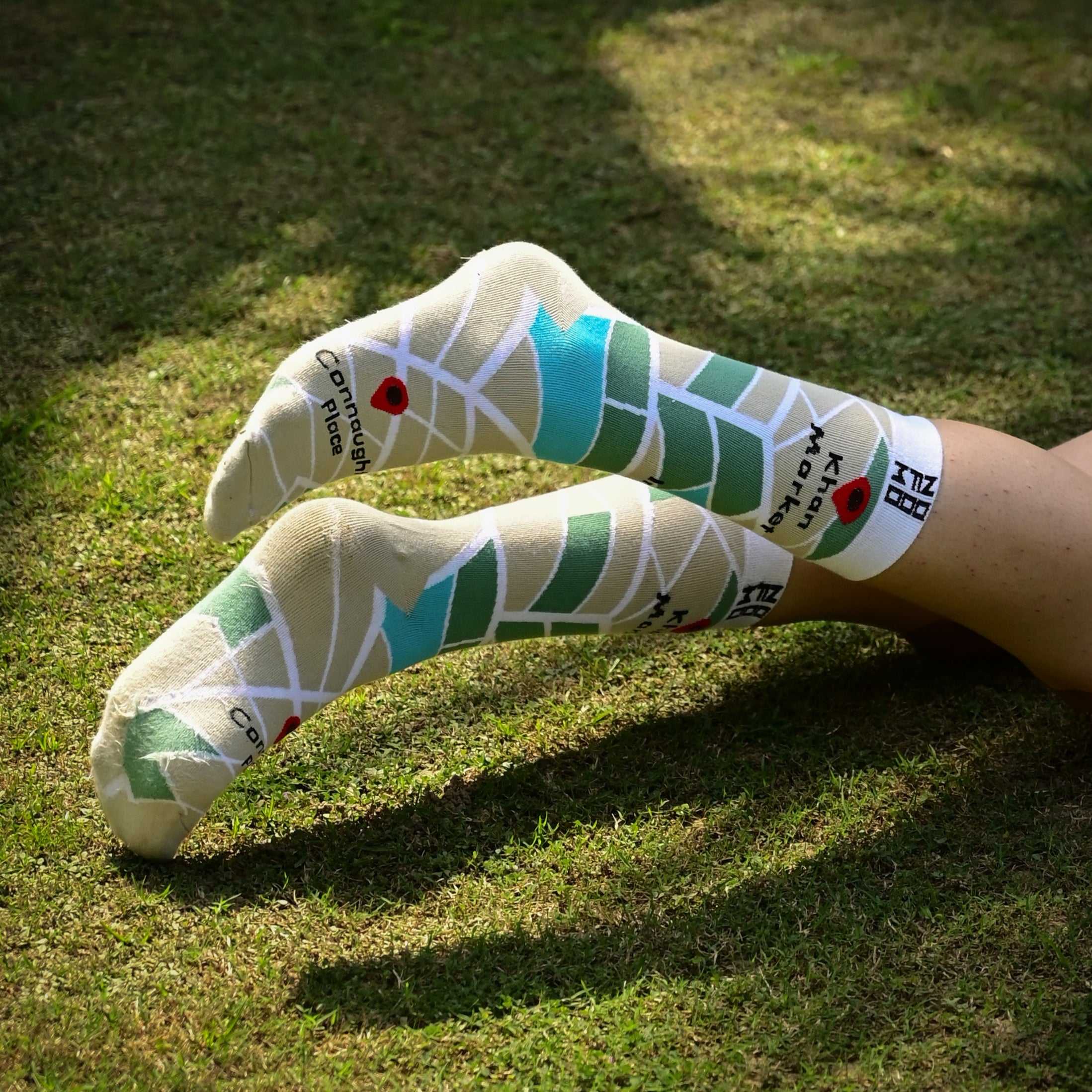 Box Of 6 - Crew Length Socks