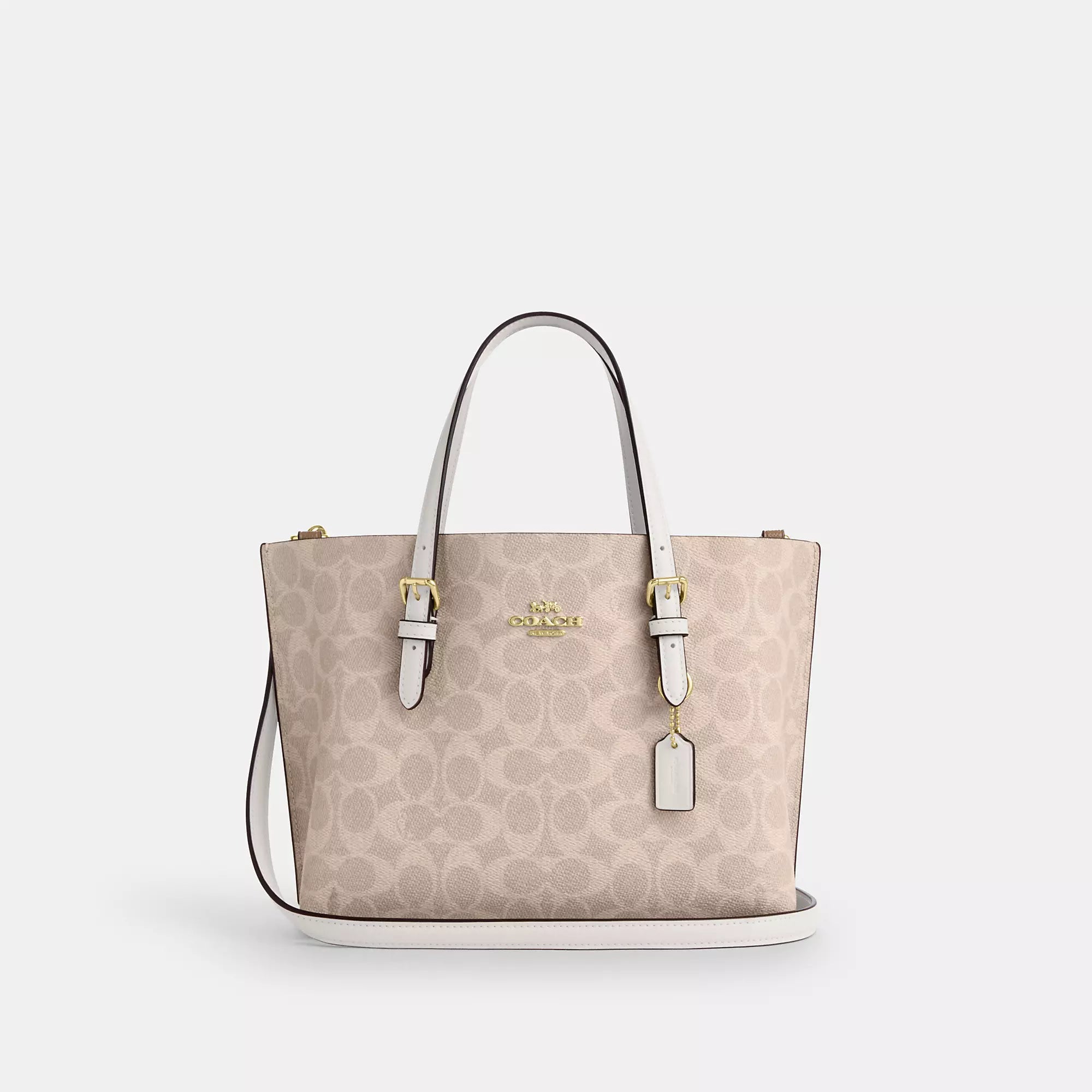 Coach Mollie Tote Bag 25 In Signature Canvas