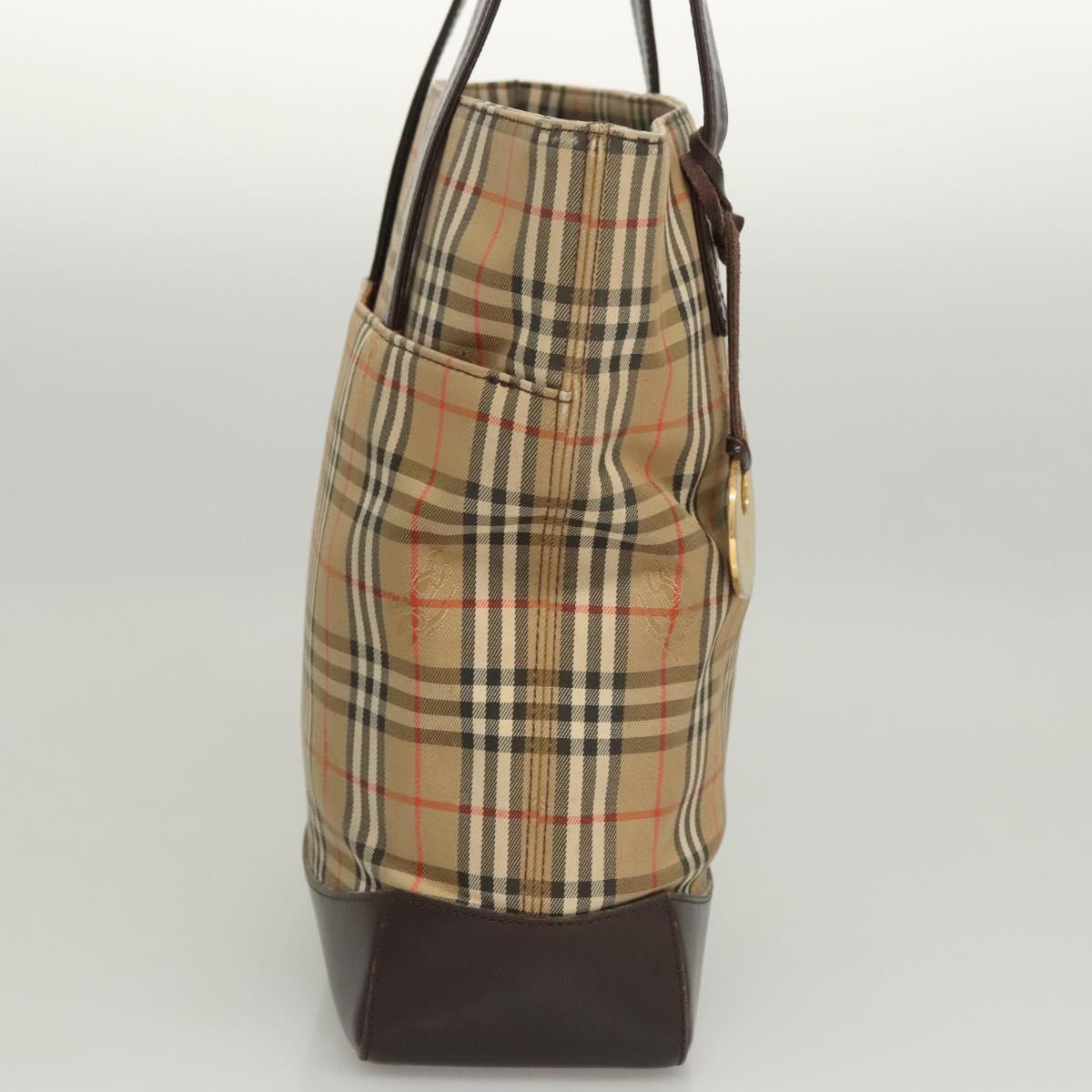 Burberry Nova Check Canvas Tote Bag (Pre-Owned)