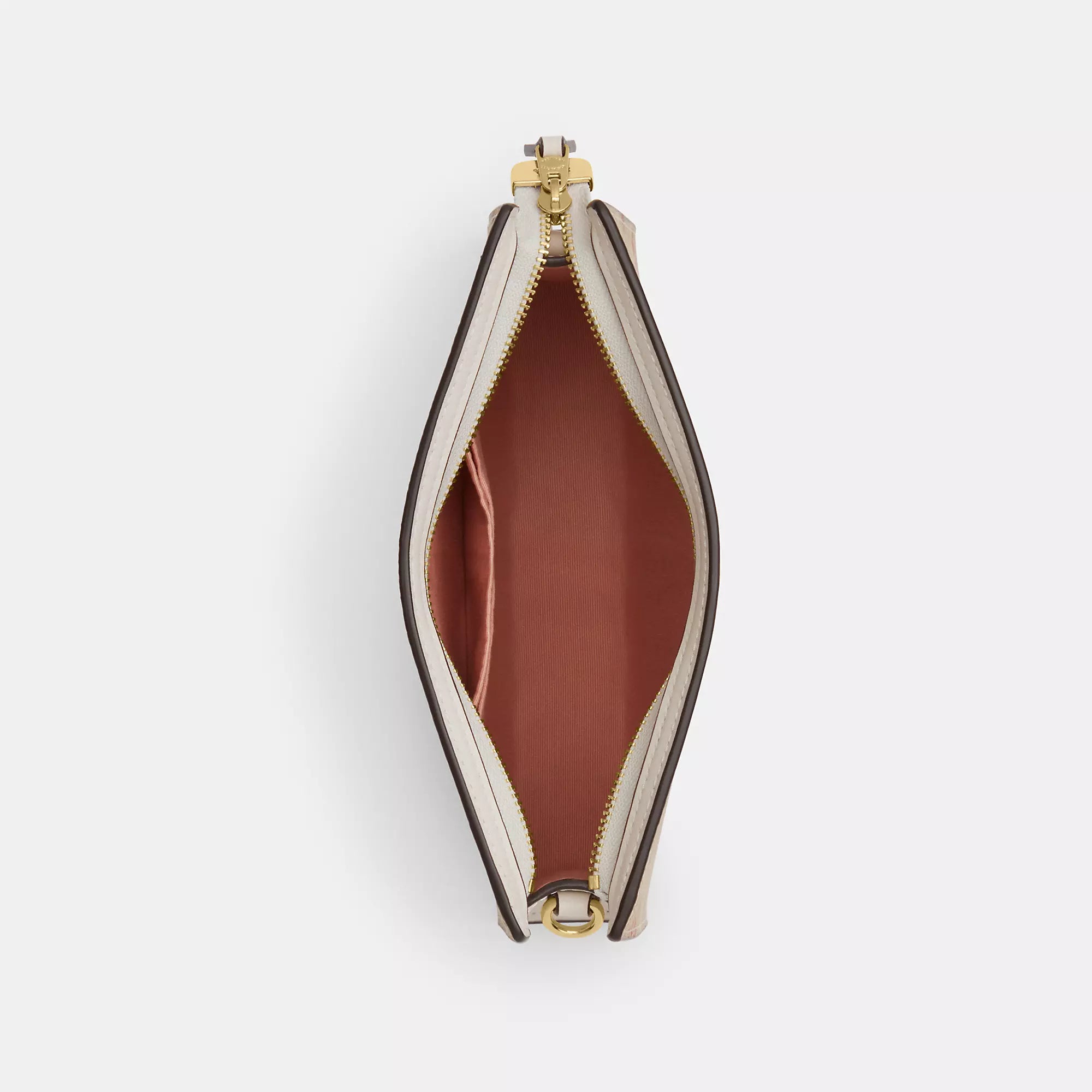 Coach Slim Crossbody Bag In Signature Canvas With Floral Print