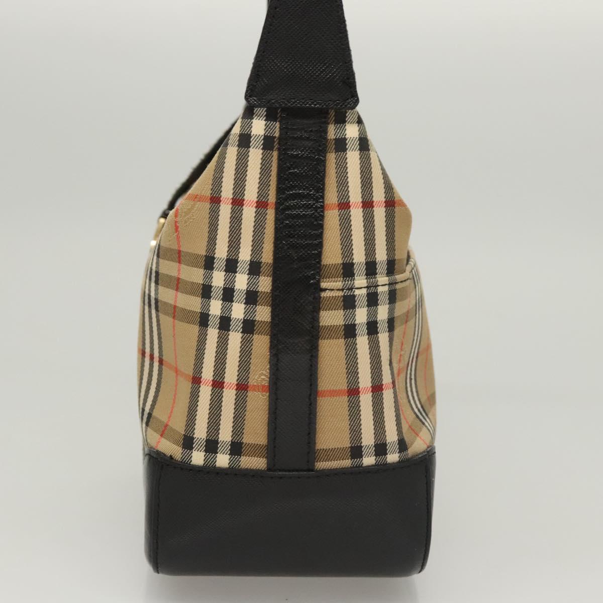 Burberry Nova Check Canvas Shoulder Bag (Pre-Owned)