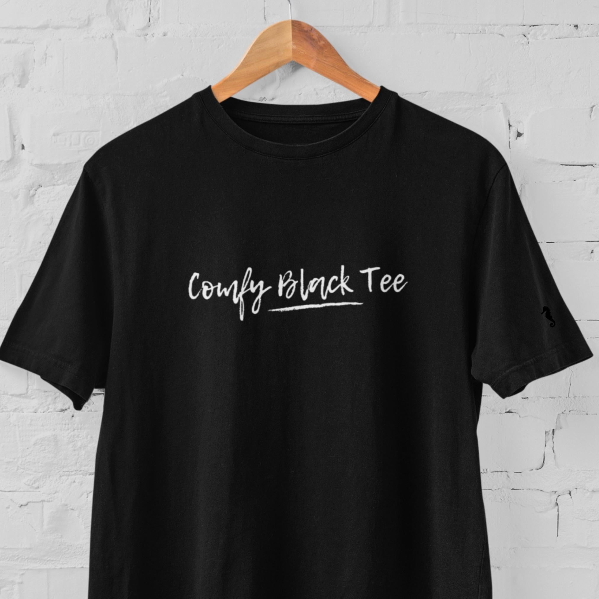 Comfy Black Tee