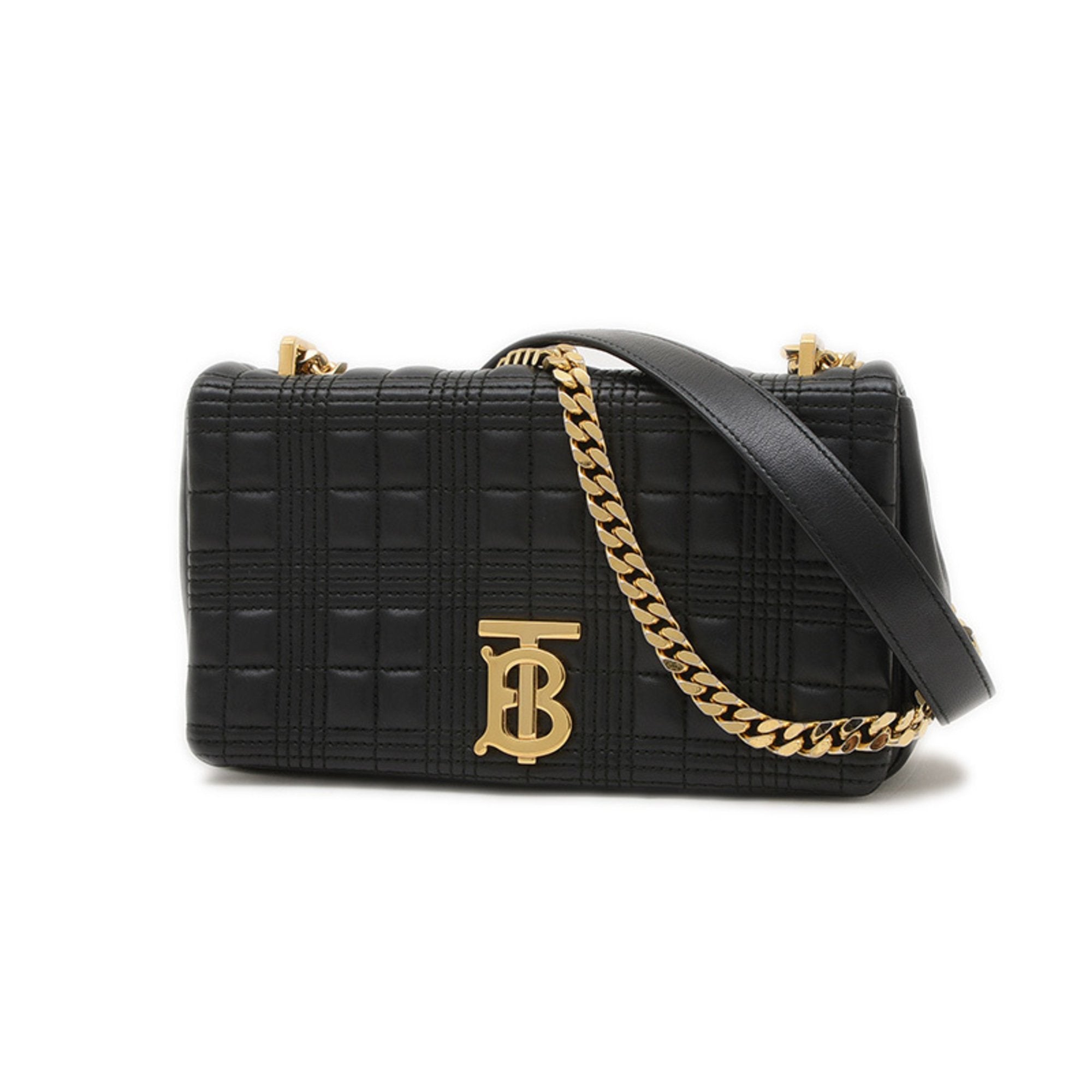 Burberry Leather Shoulder Bag (Pre-Owned)