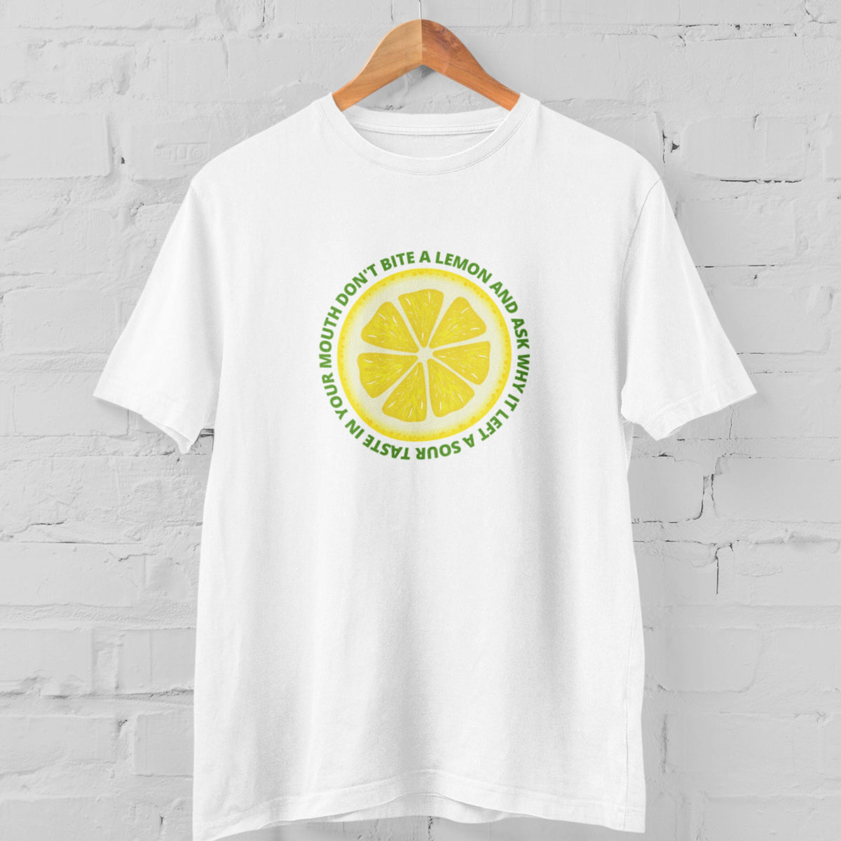 Don't bite a lemon