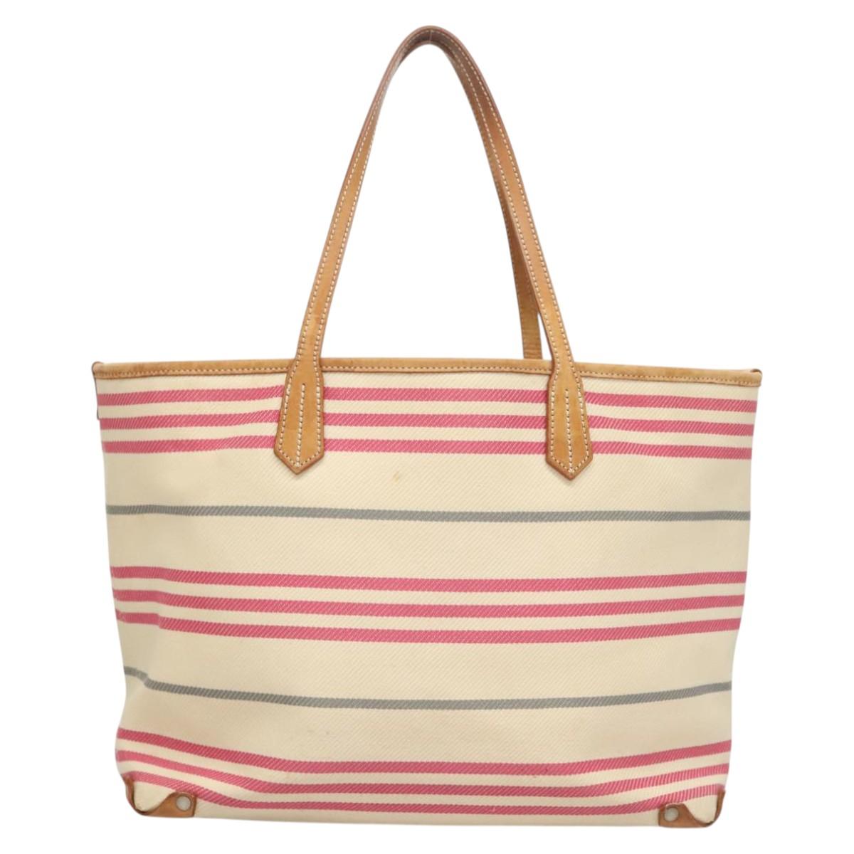 Burberry Canvas Tote Bag (Pre-Owned)