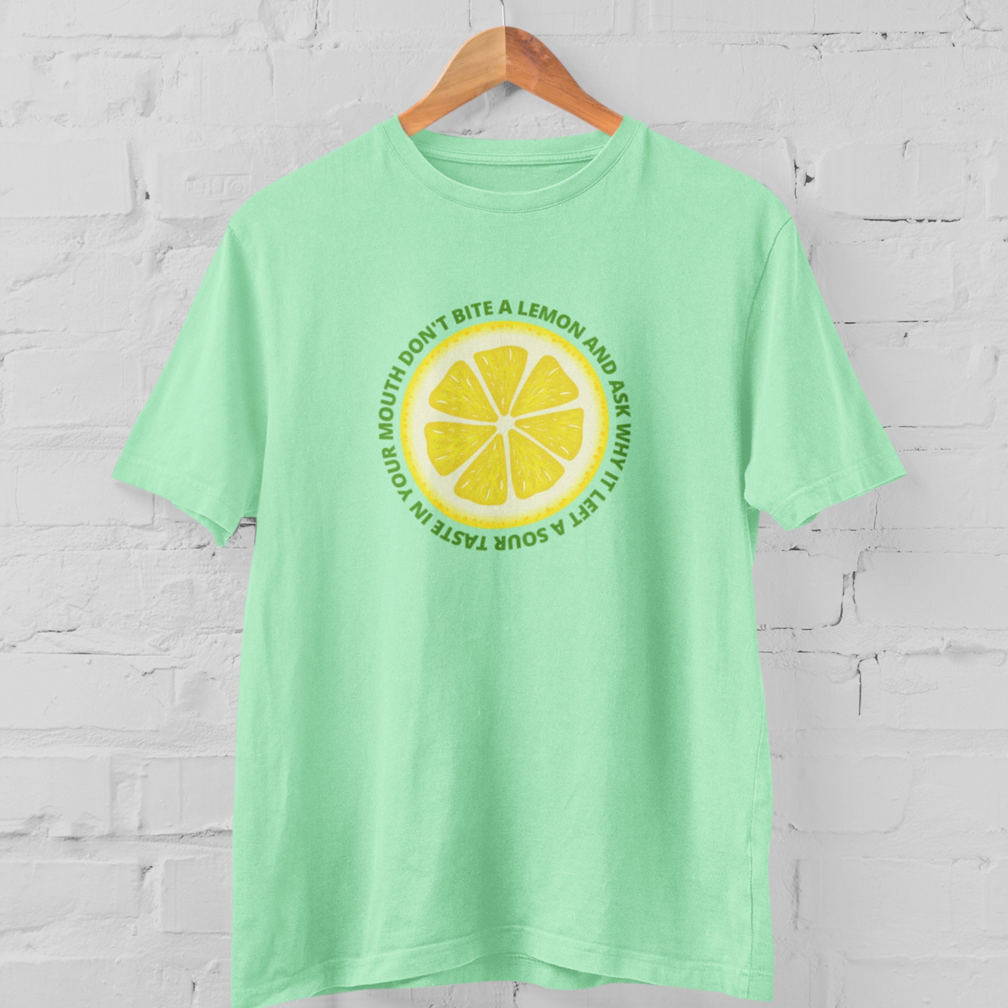 Don't bite a lemon