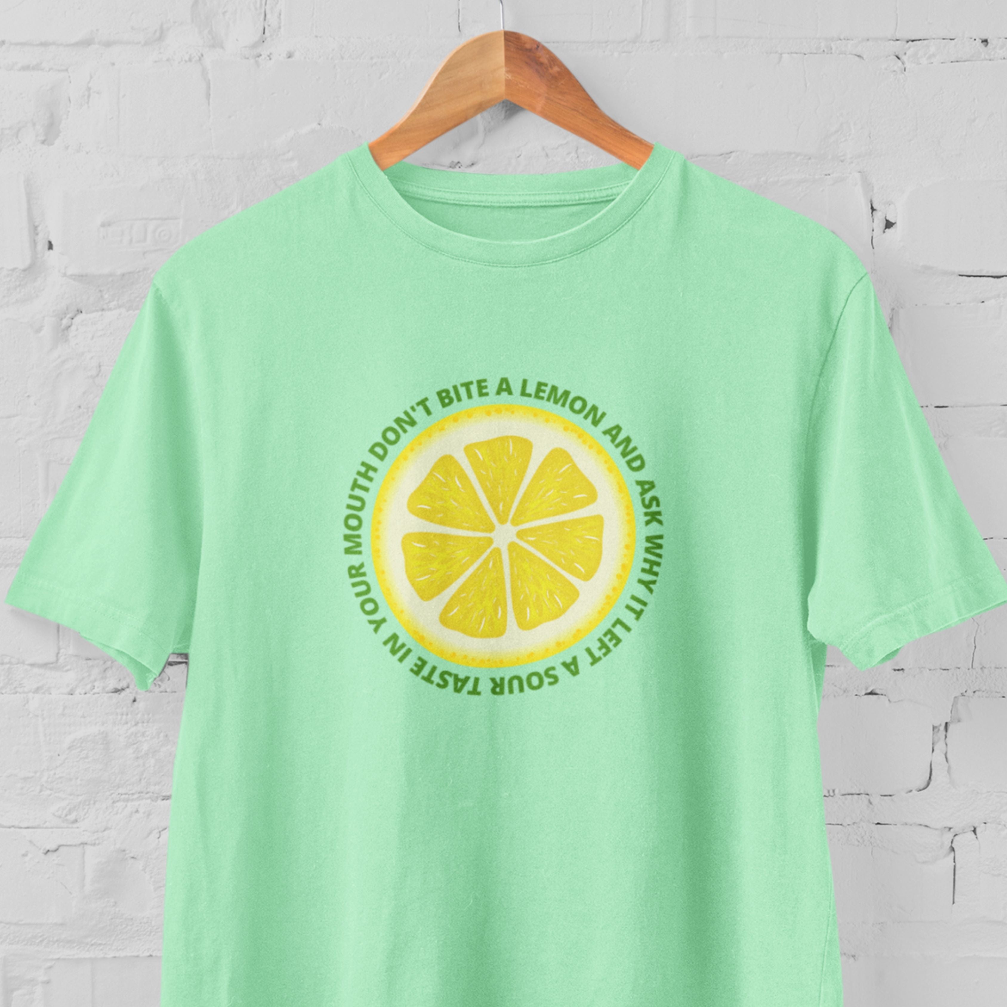 Don't bite a lemon