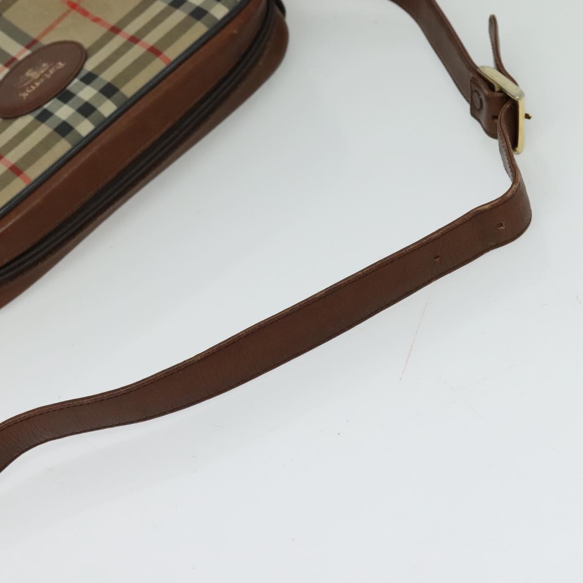 Burberry Nova Check Canvas Shoulder Bag (Pre-Owned)