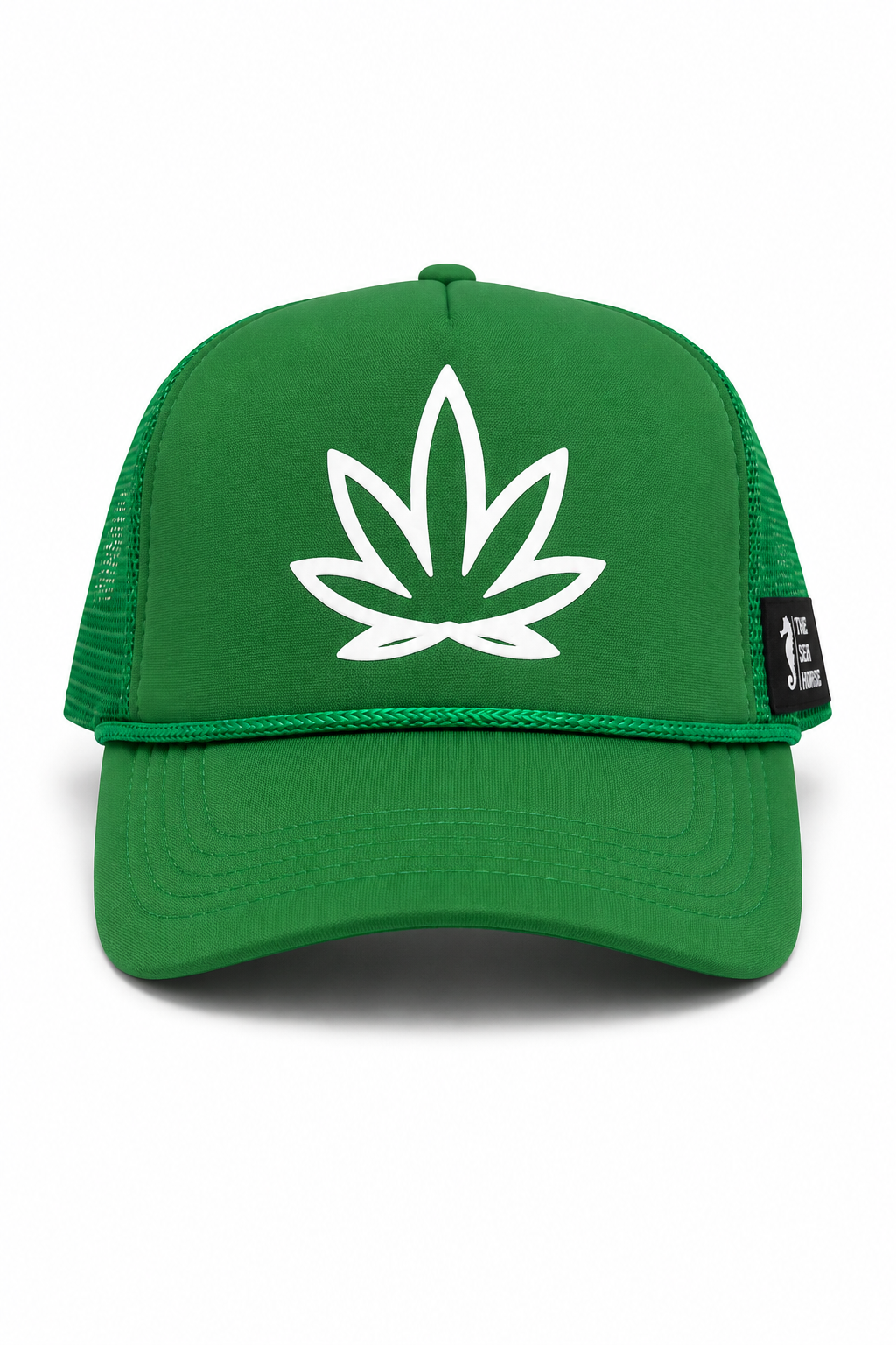 Green Leaf - Mesh Trucker Cap