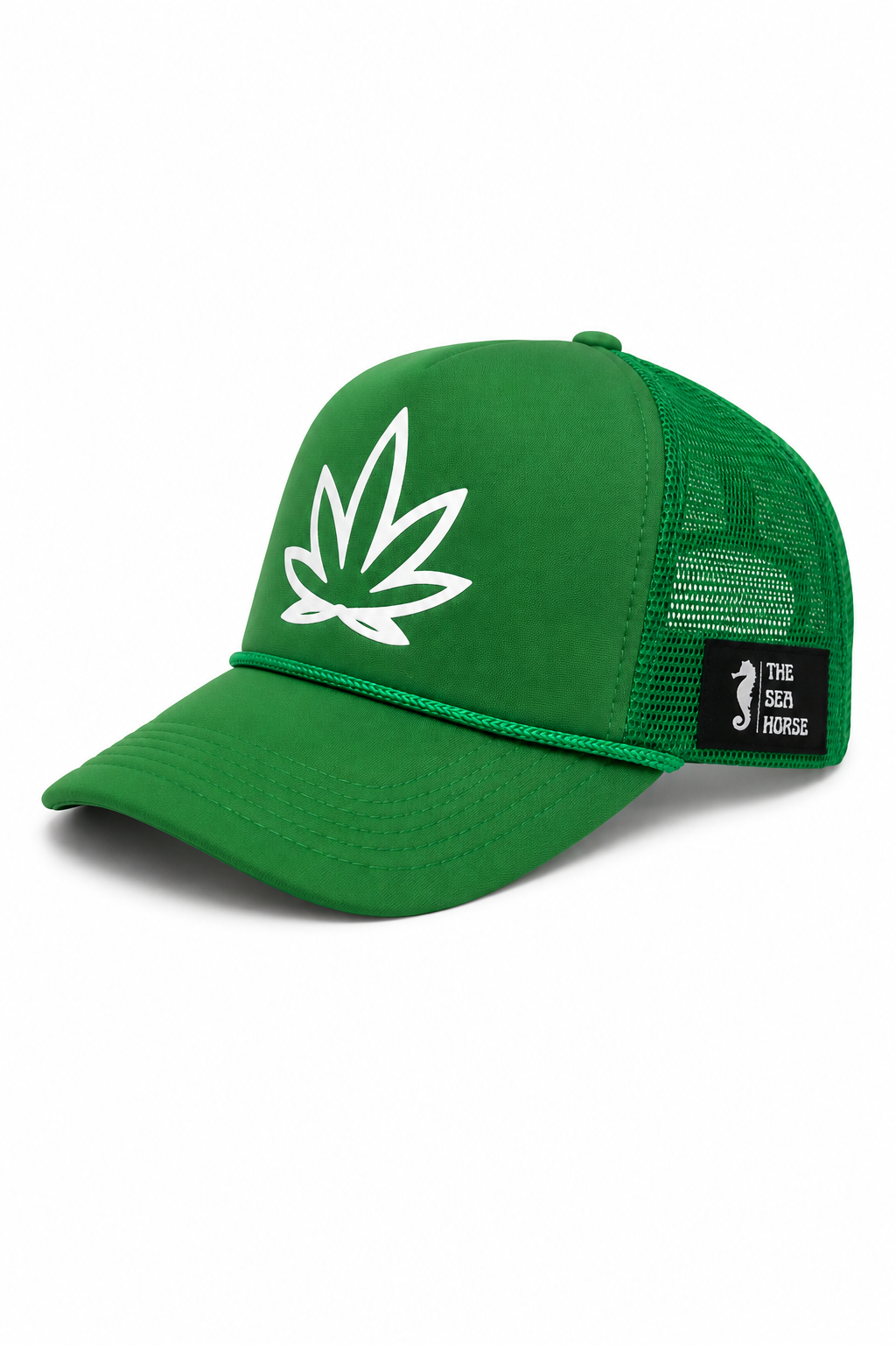 Green Leaf - Mesh Trucker Cap