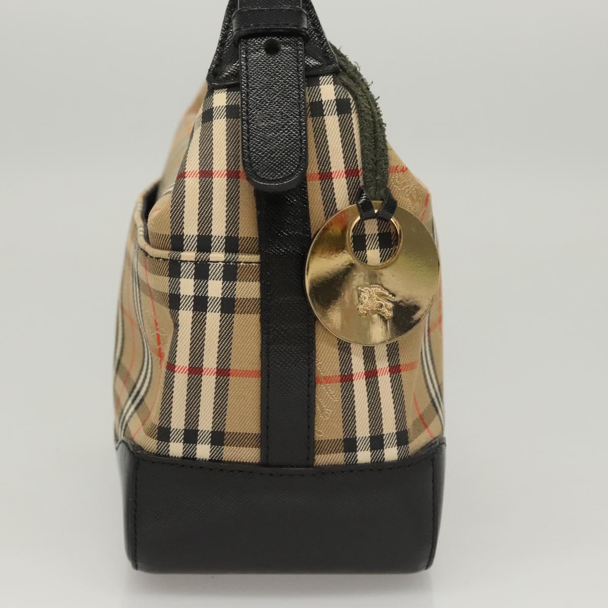Burberry Nova Check Canvas Shoulder Bag (Pre-Owned)